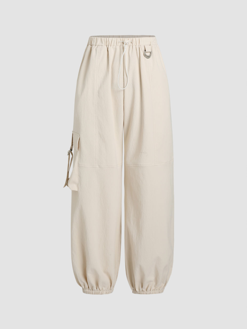 Jogger-Jogginghose mit Tunnelzugtasche
