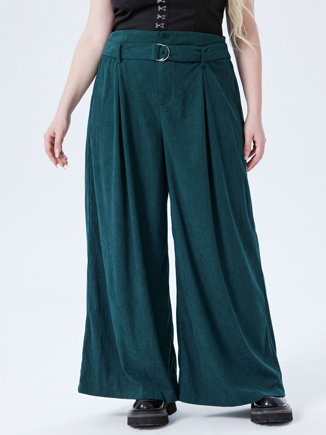Clover Corduroy Wide Leg Pant