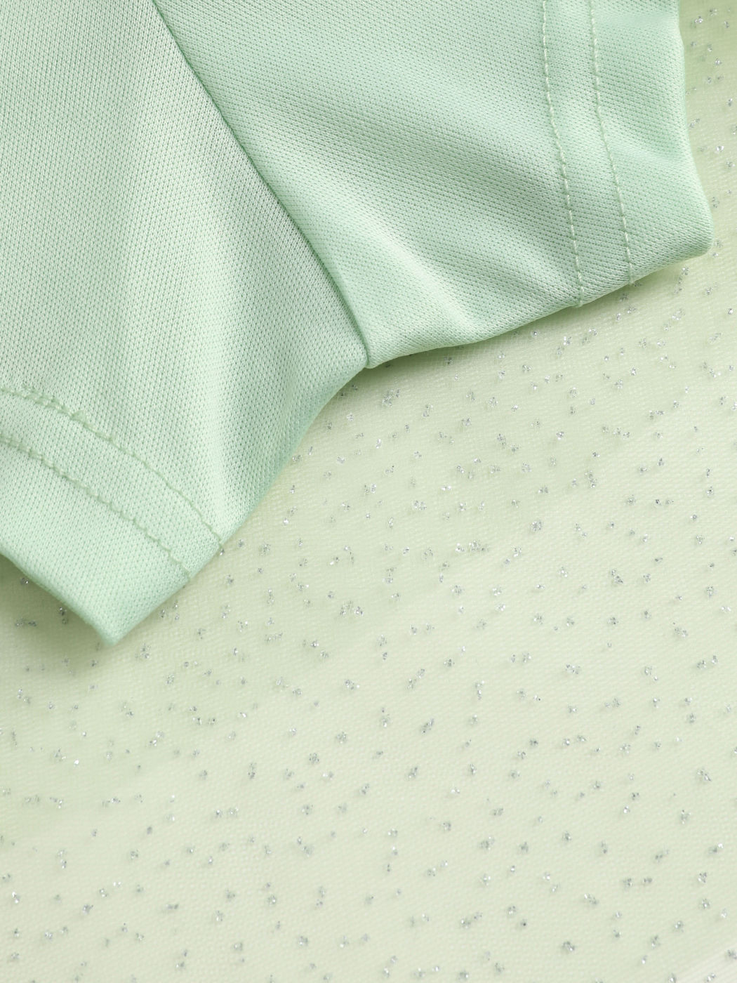 Mesh Tüll Pailletten Schlauch Rüschen Minikleid