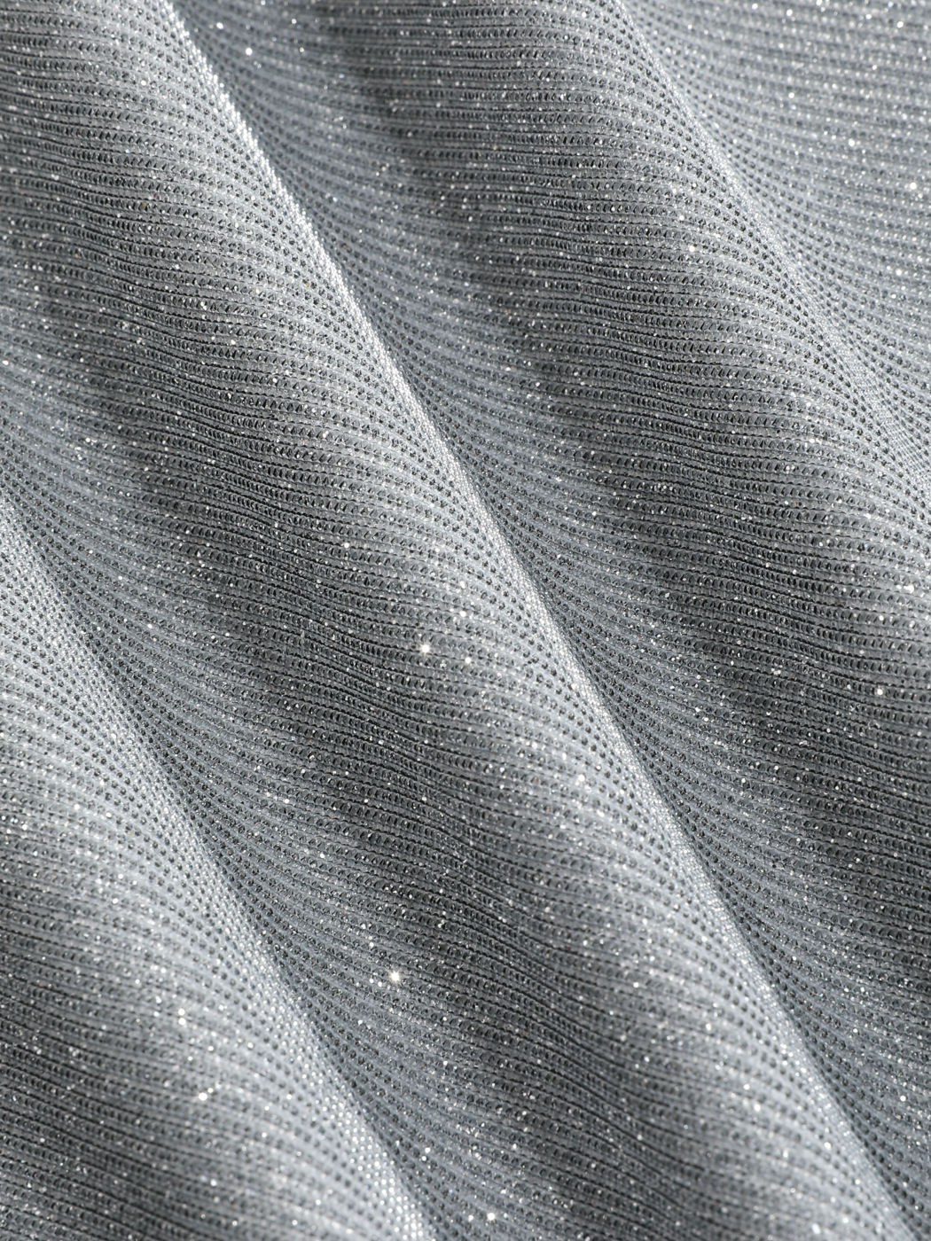  Pailletten Wasserfallkragen Ärmelloses Minikleid