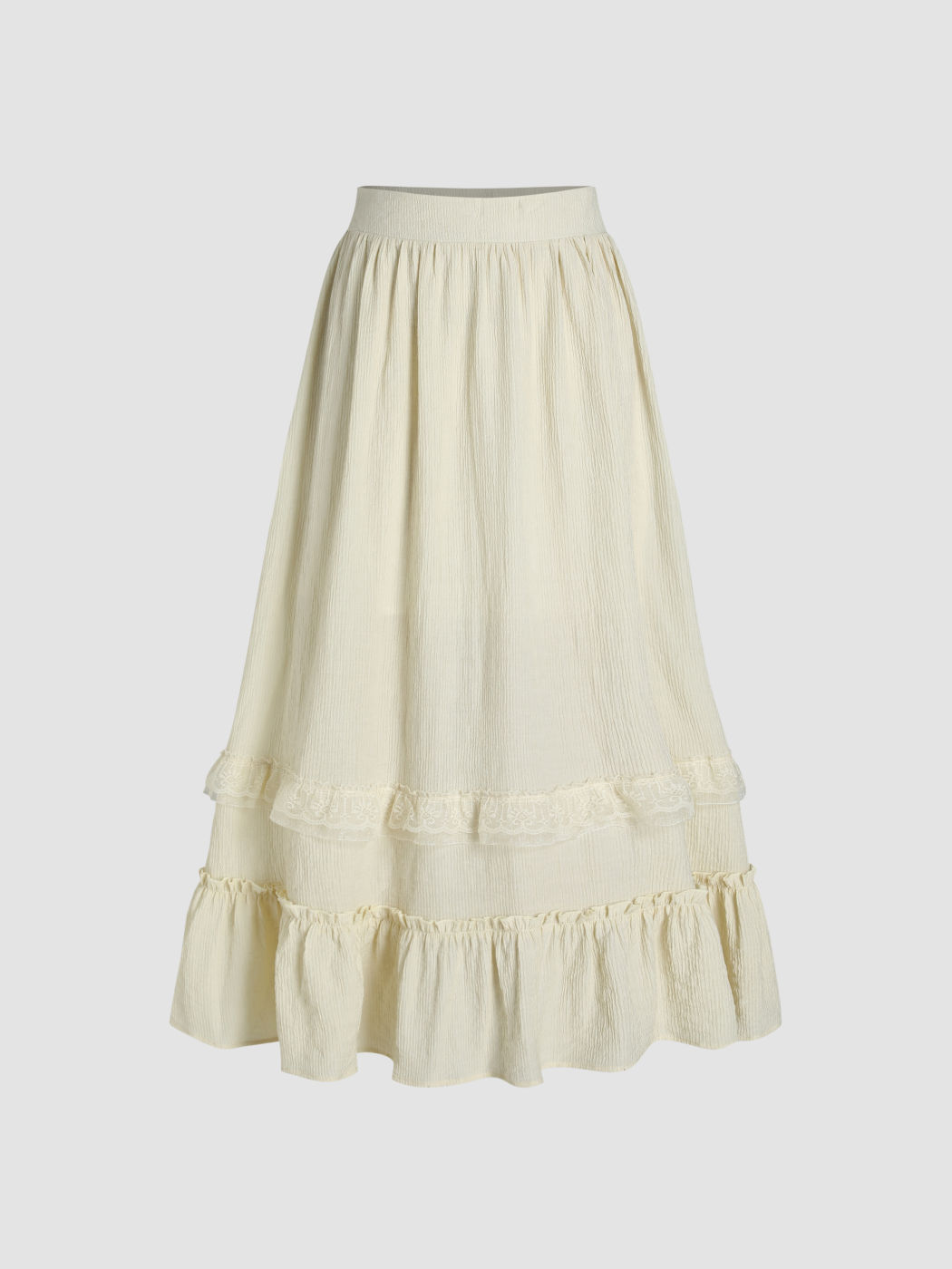 Lace and Ruffles Long Skirt main image 0