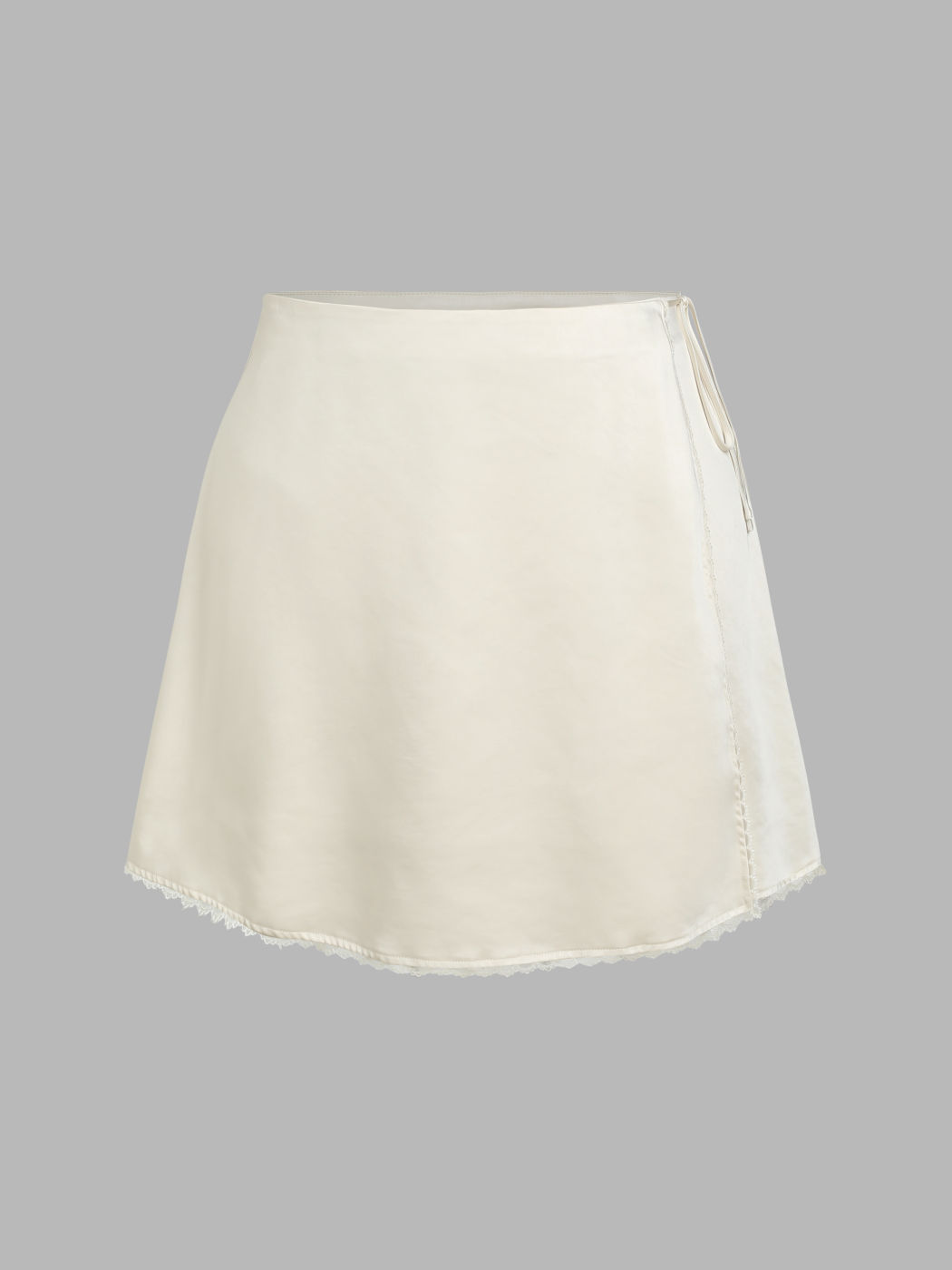 lace skirt with mini lining