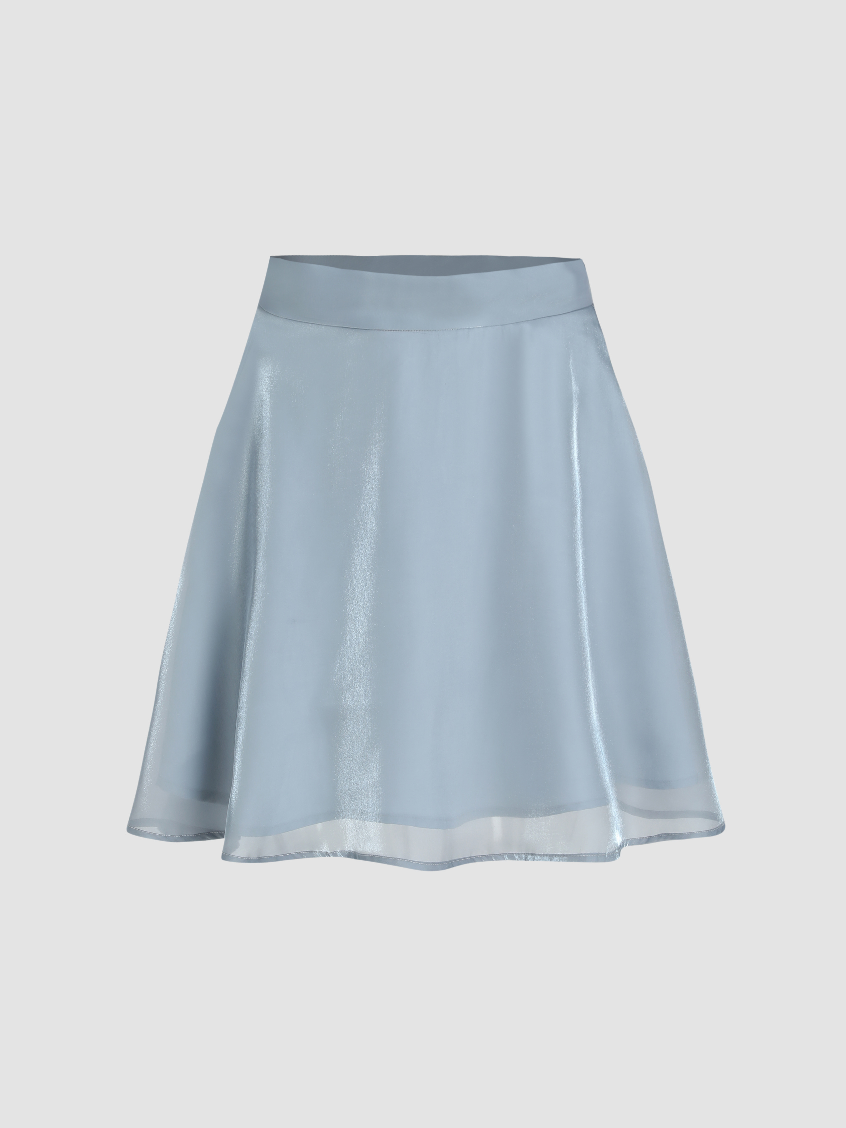 Chiffon high shop waist mini skirt