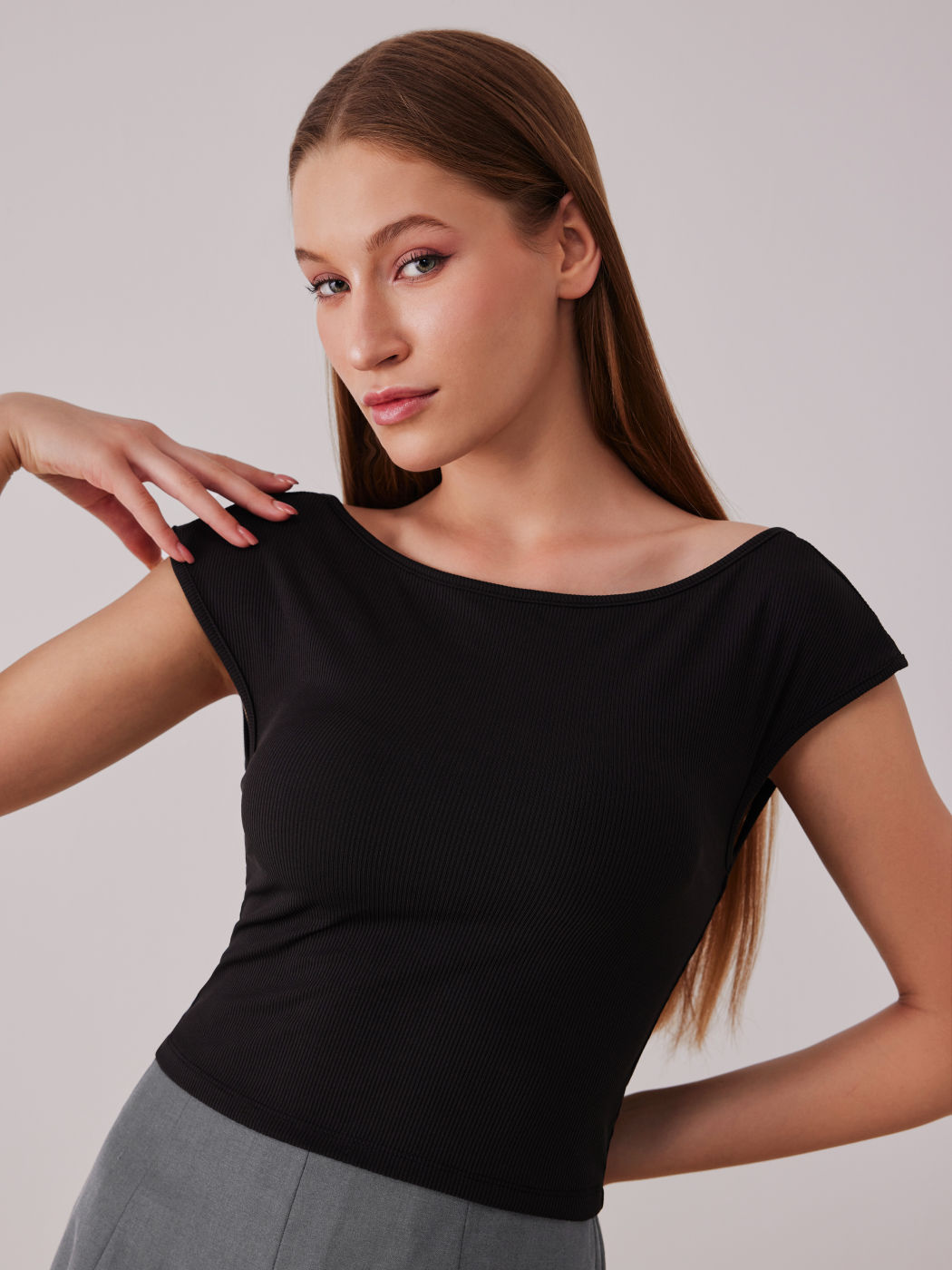 Solids Kurzarm-T-Shirt