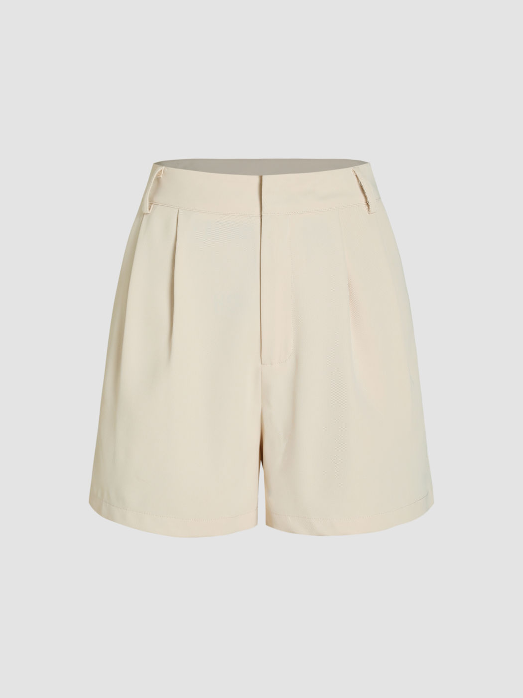  Mittelhohe Weite Bein Shorts