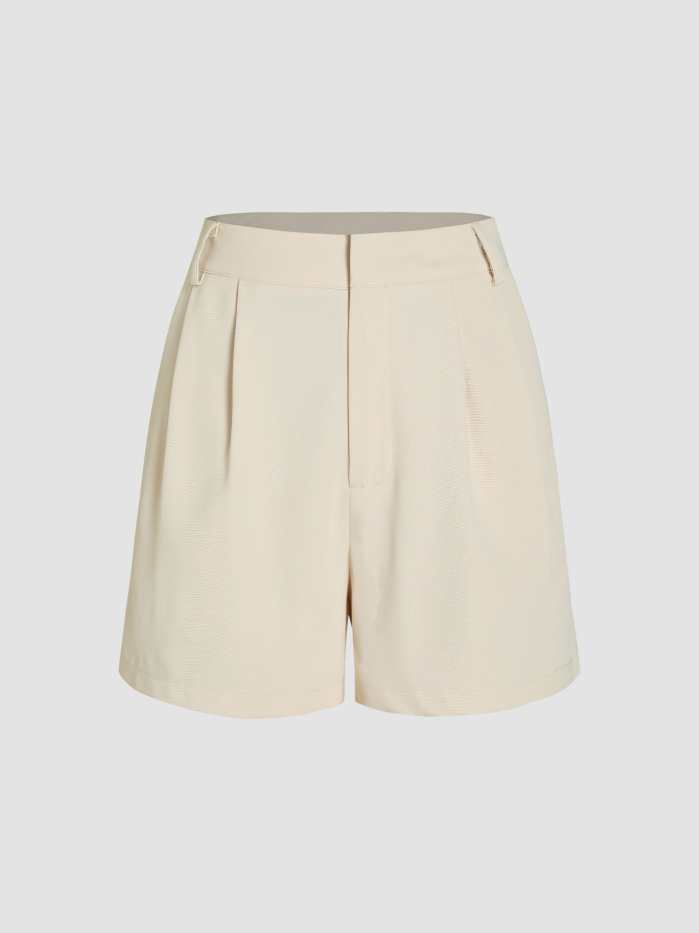 Mid Waist Wide Leg Shorts