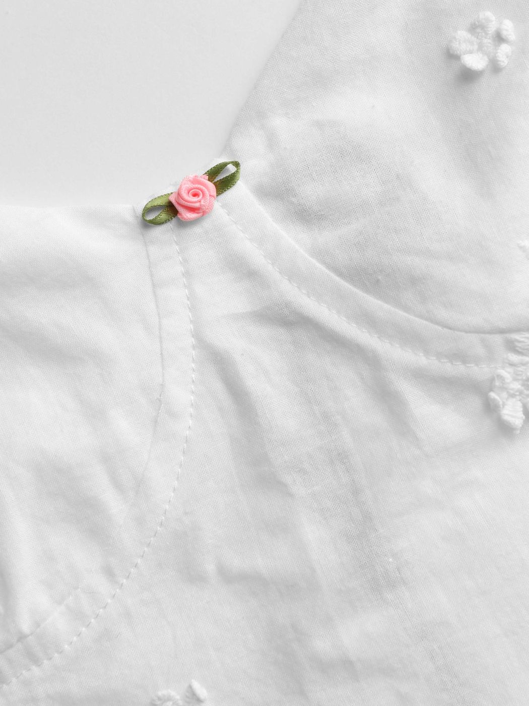 Crop Cami Top mit floralem Korsett und Reißverschluss