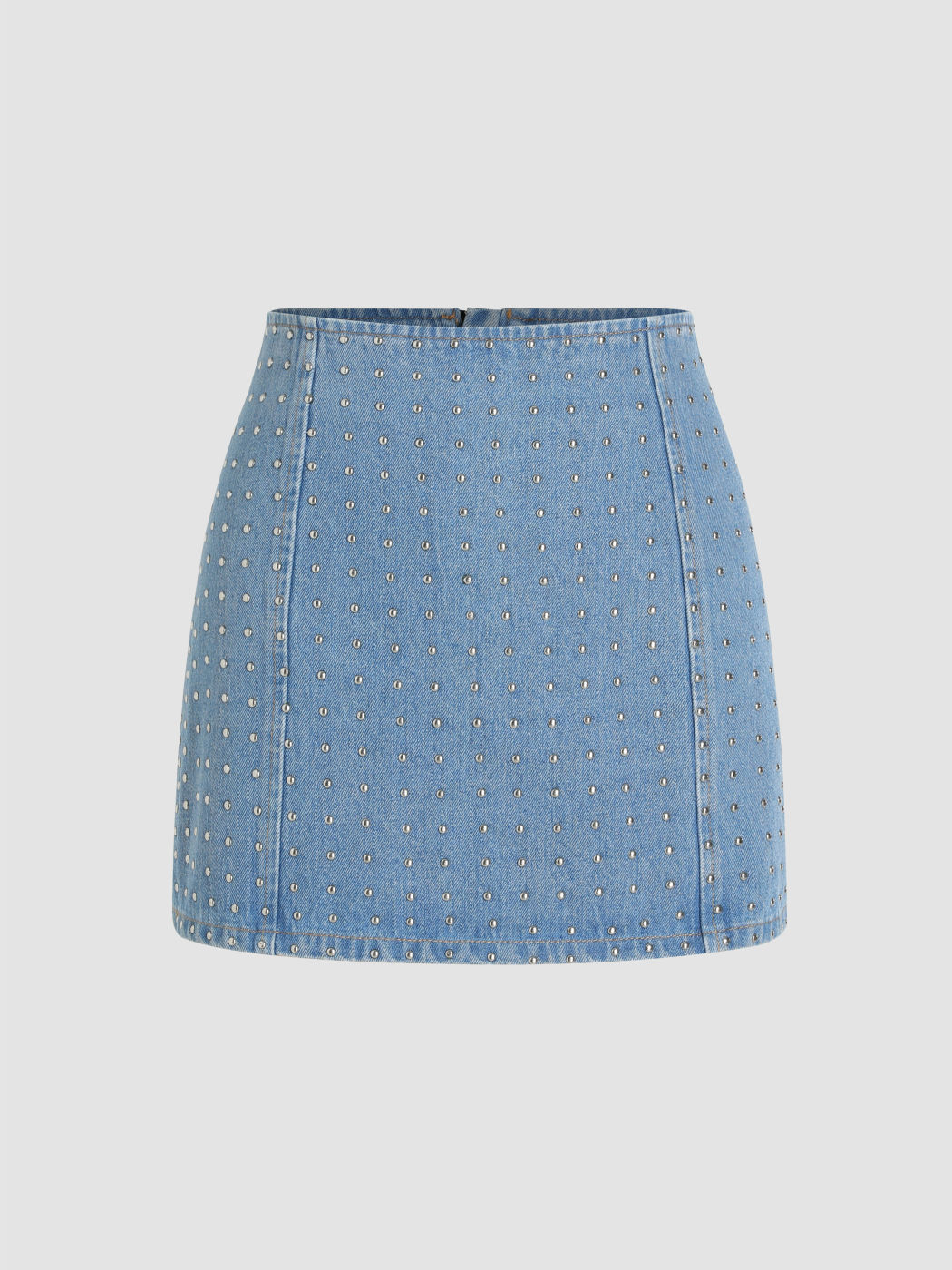 Mid Waist Mini Skirt