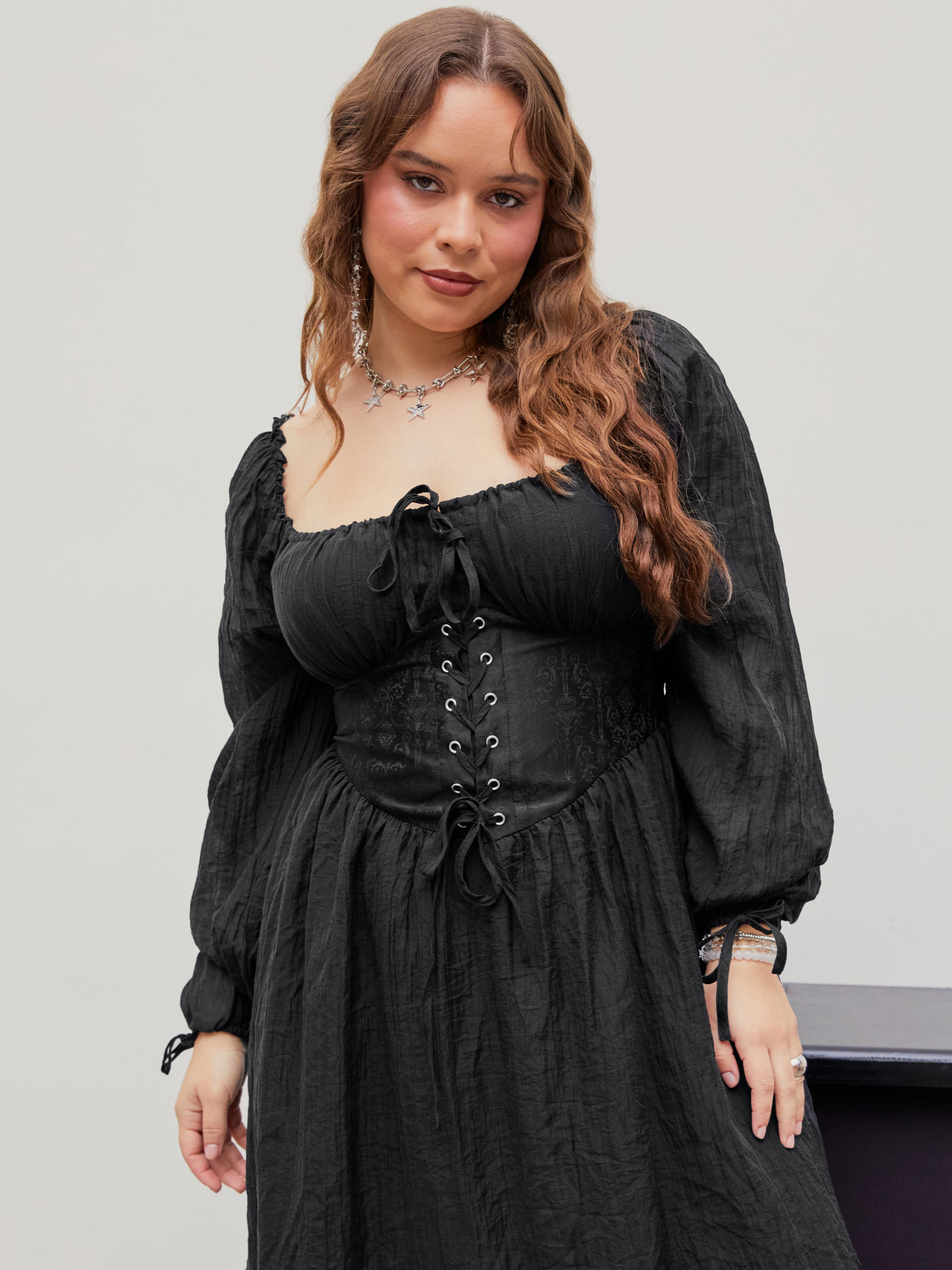 Dark Arts Witch Costume Dress Curve & Plus