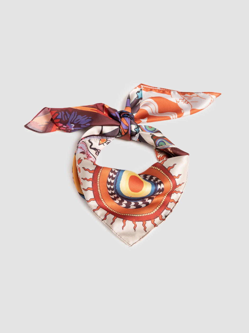 Graphic Patchy Hair Band