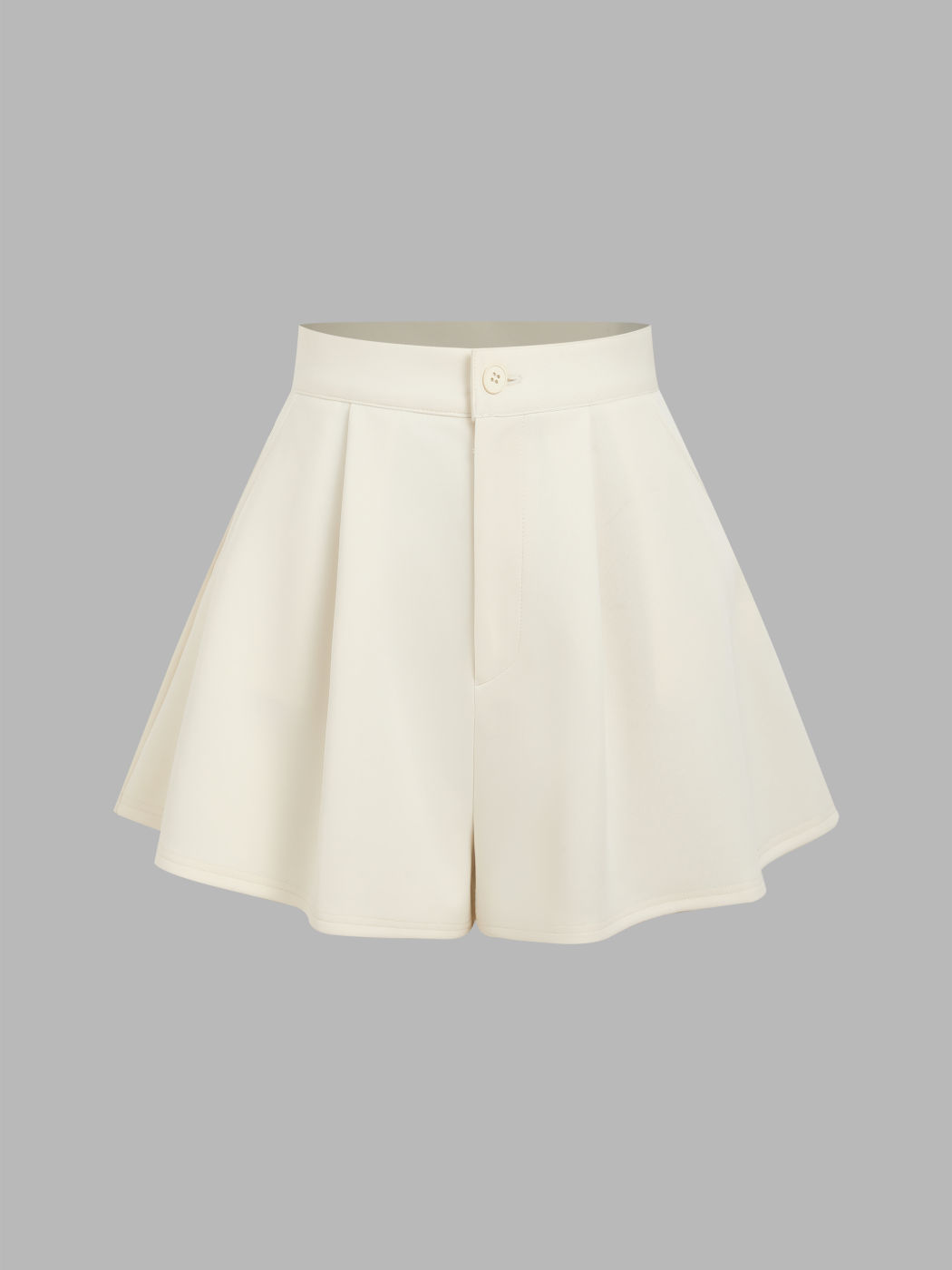 High Waist Pleated Shorts