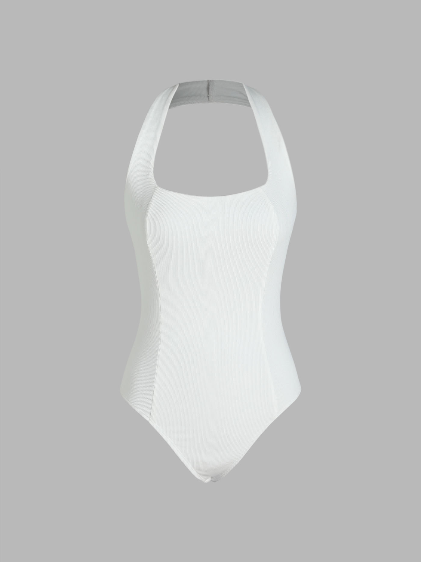 Knit Halter Neck Bodysuit
