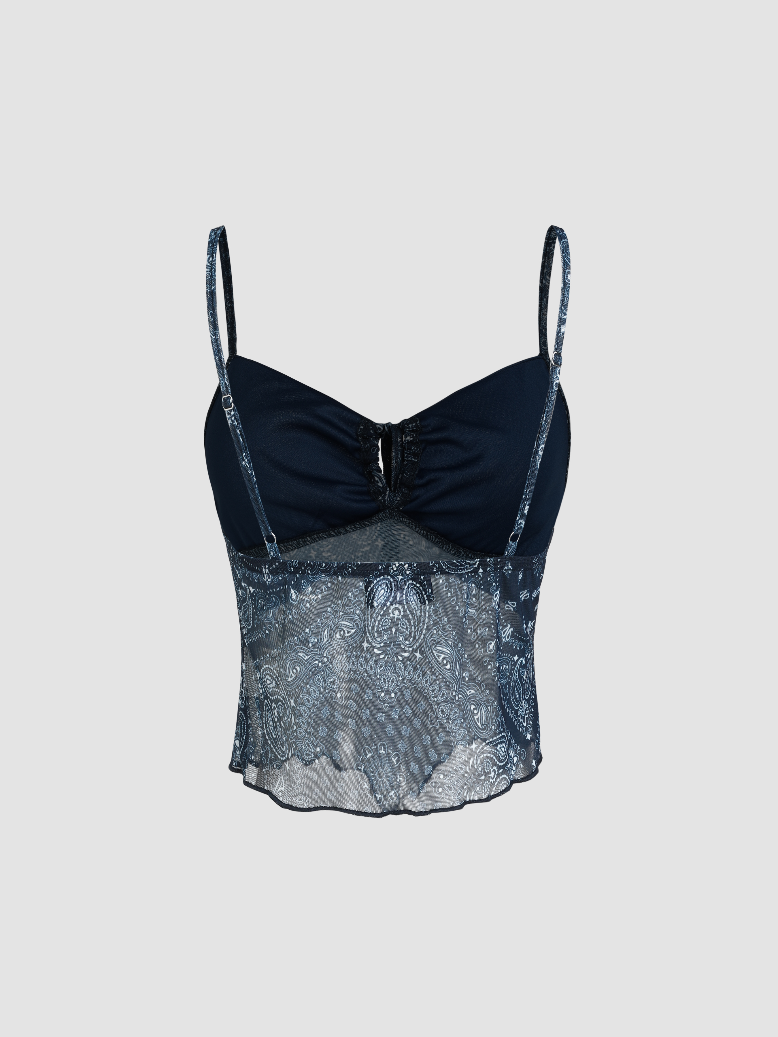 Ameri　CAMILA SHEER CUT TOP Ameri vintage CAMILA SHEER CUT TOP
