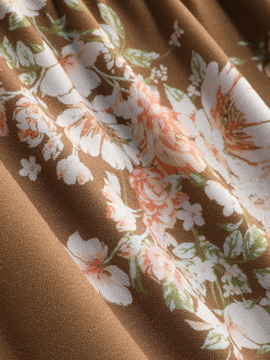 Pure Cotton Floral-Printed Maxi Skirt