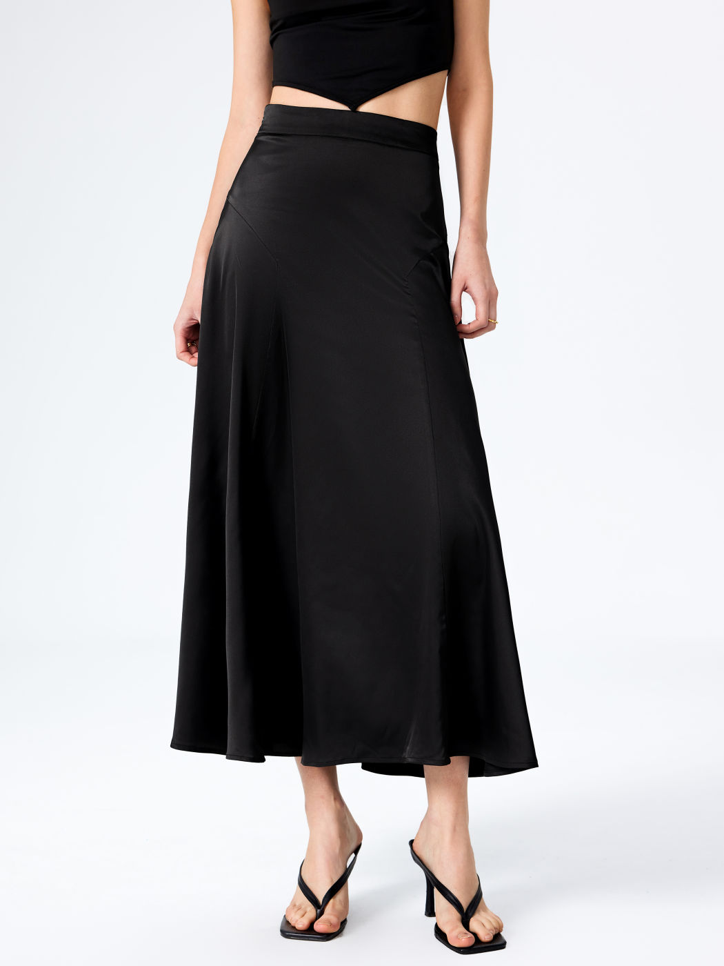 High Waist Maxi Skirt