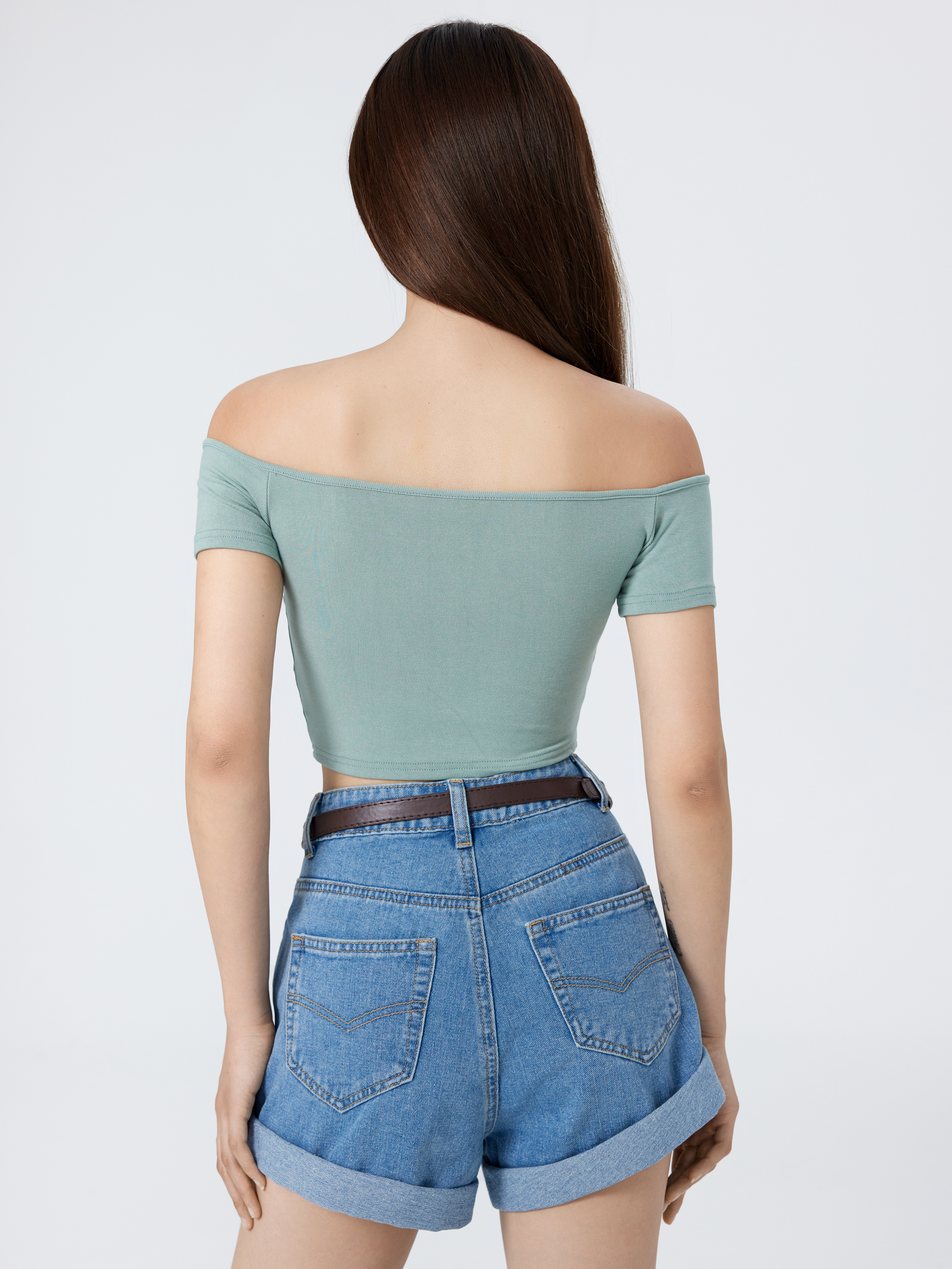 トップス melt twist cropped tops theredthread Twist-Detail Crop Top - Cream - Ladies | H&M CA