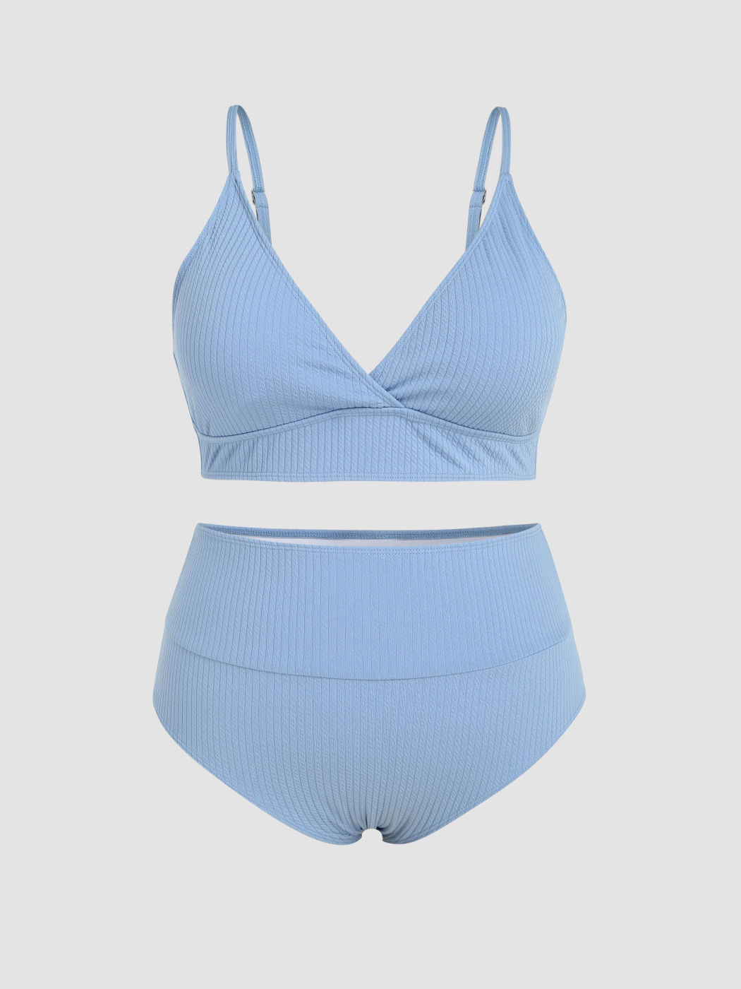 Costume da bagno bikini  Rib Tummy Control Curvy