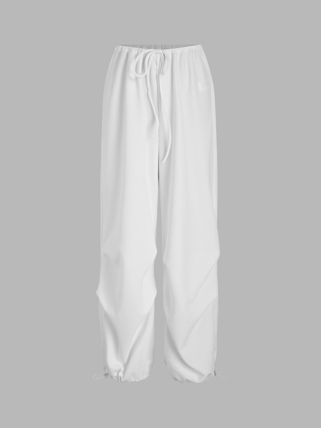 Drawstring Knit Jogger Parachute Pants For School Daily Casual Gym/Sports