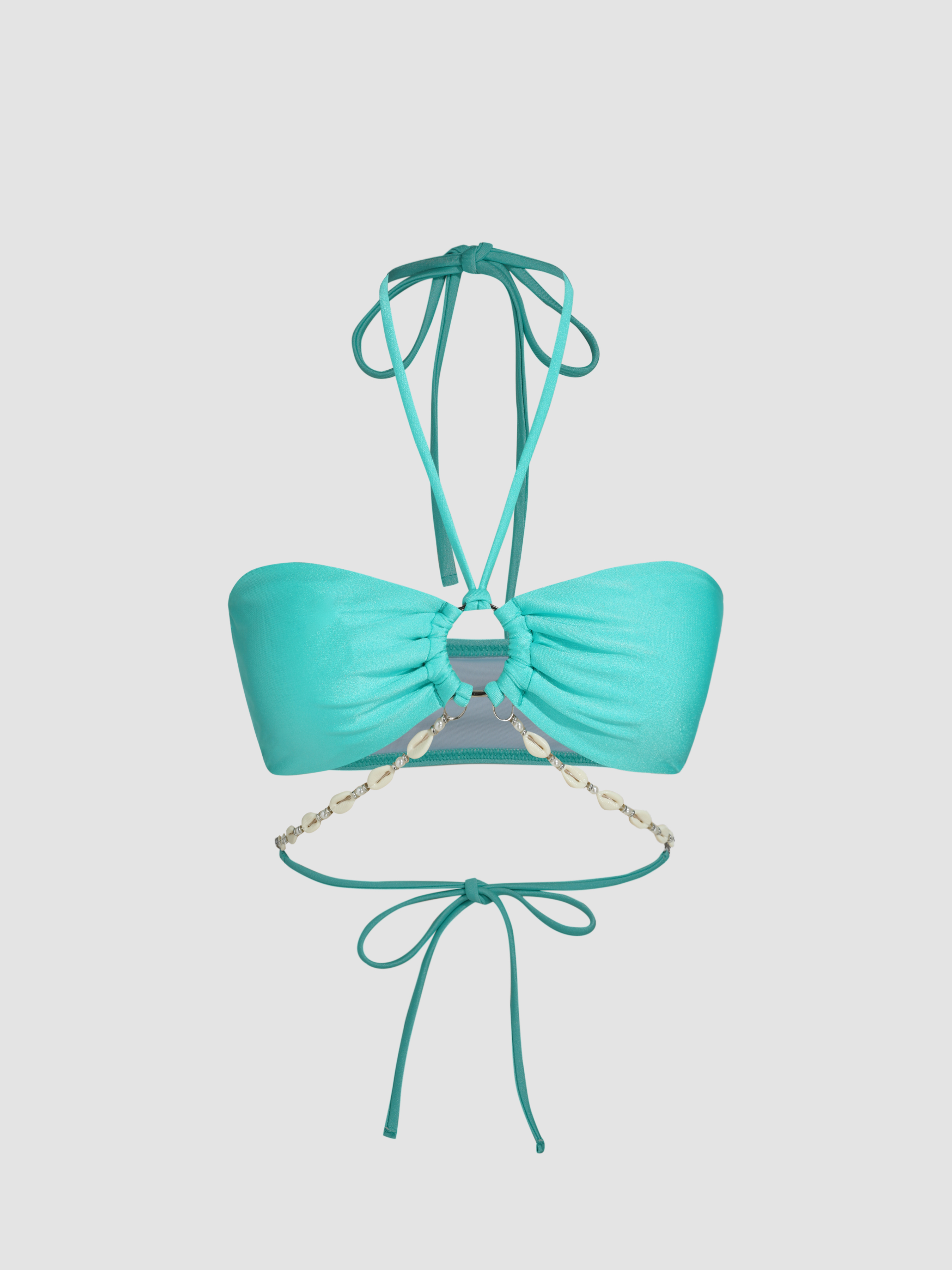 Halter Hardware Bikini Top