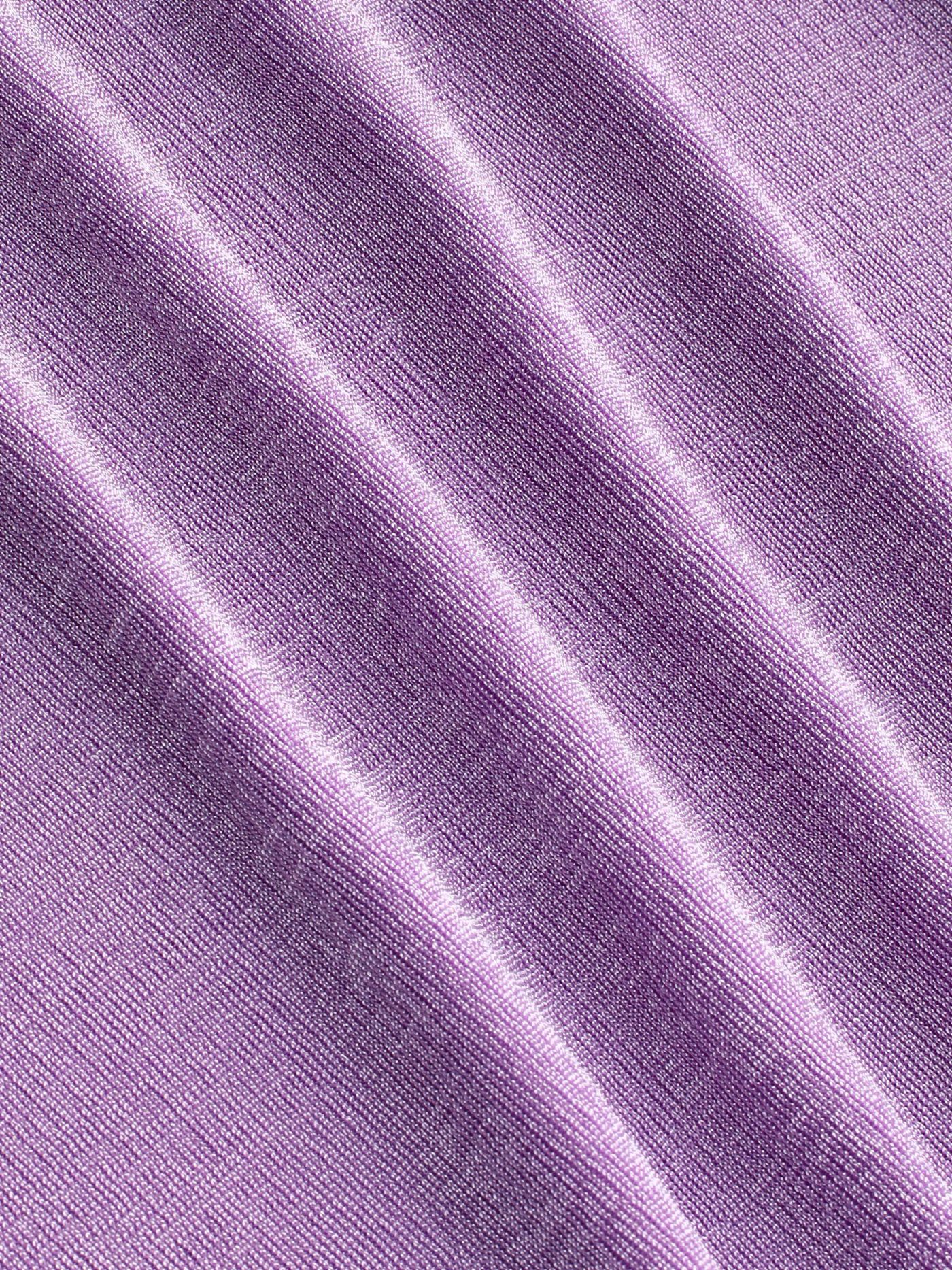 Rüschen-Maxikleid mit Wasserfallausschnitt Kurve & Plus
