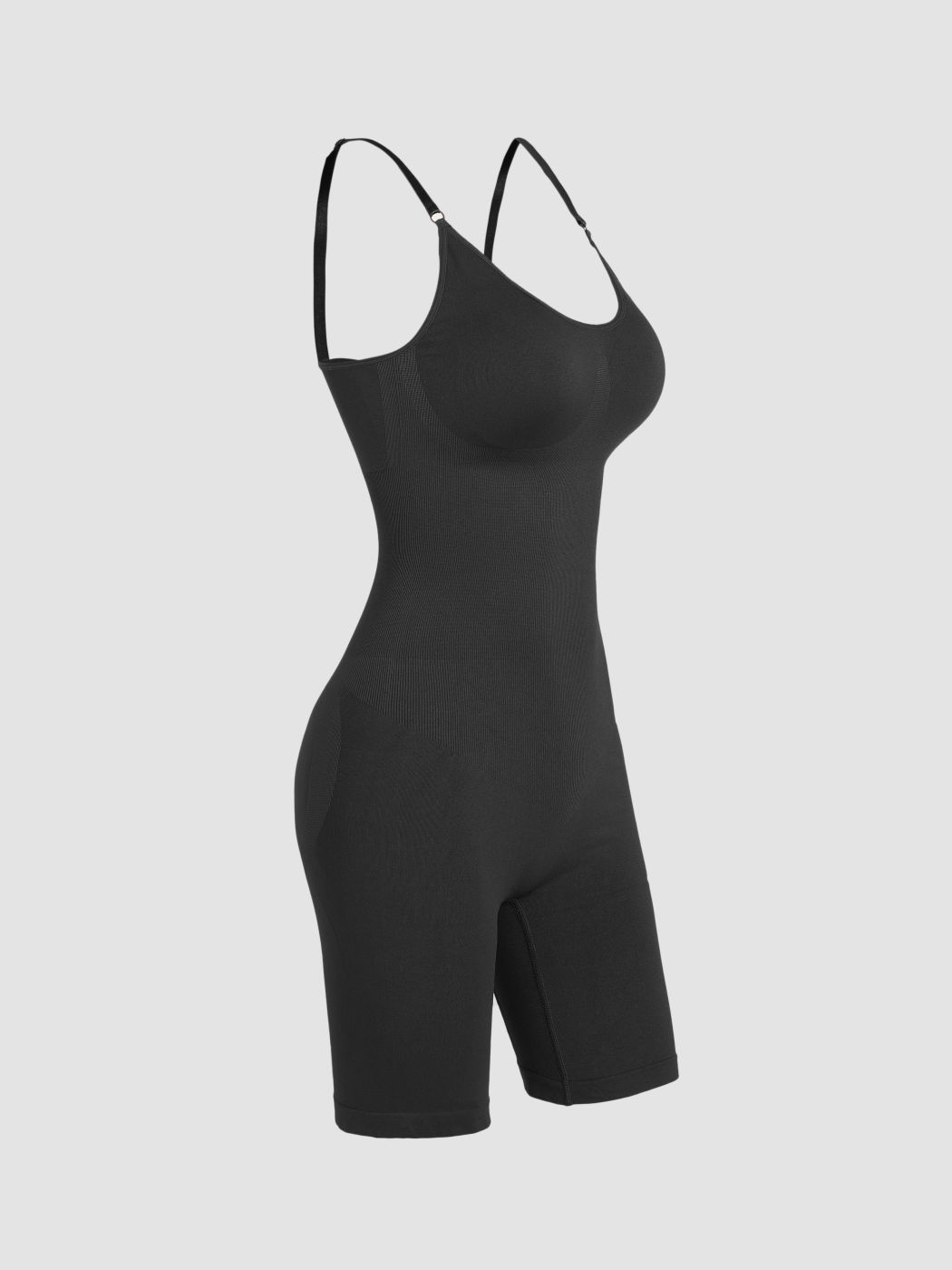 Nahtloser Scoop-Ausschnitt Rückenverschluss Shapewear Body