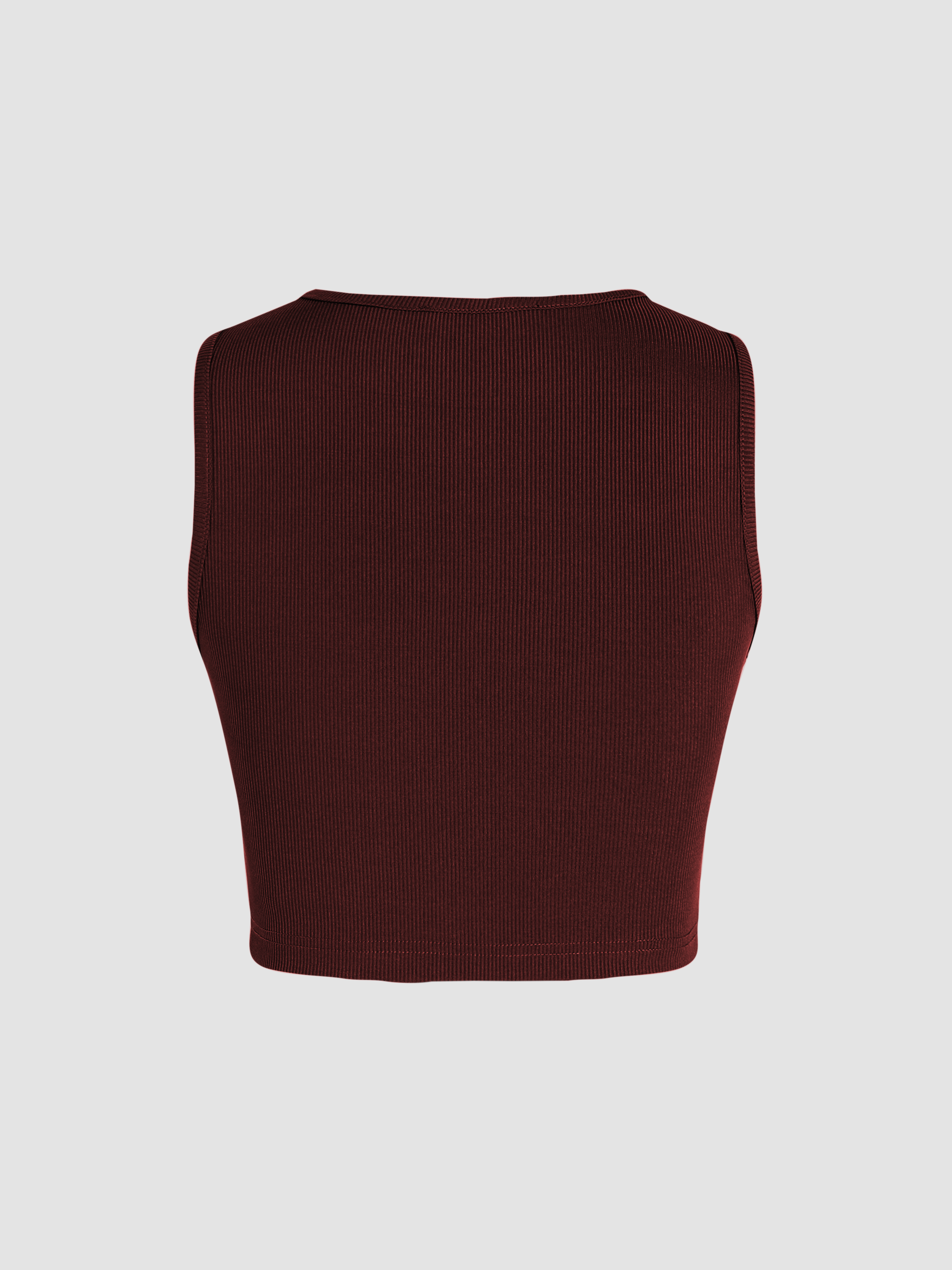 Eye Pattern Sleeveless Tank Top
