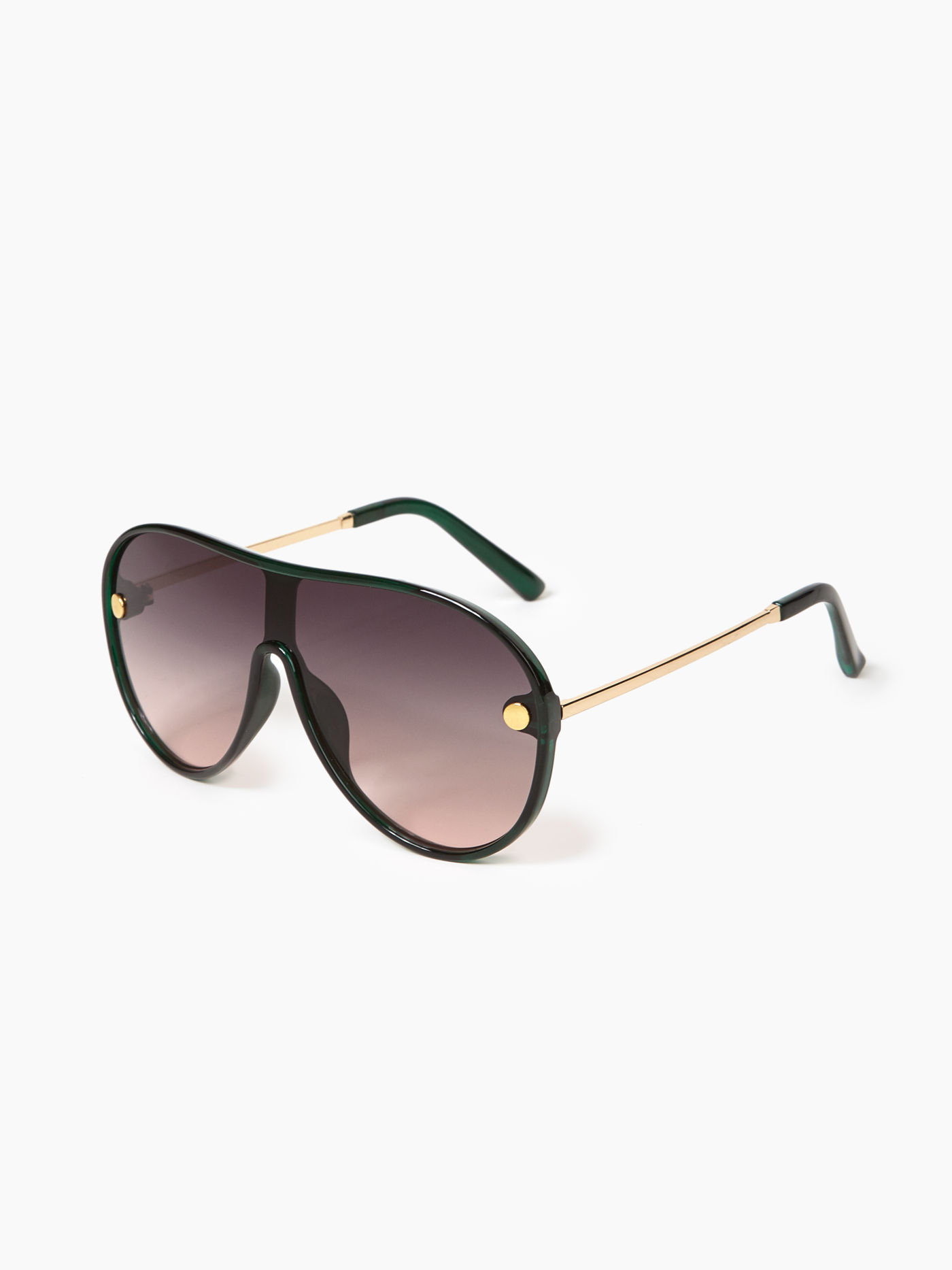 Lunettes de mode à monture dégradée avec boîte