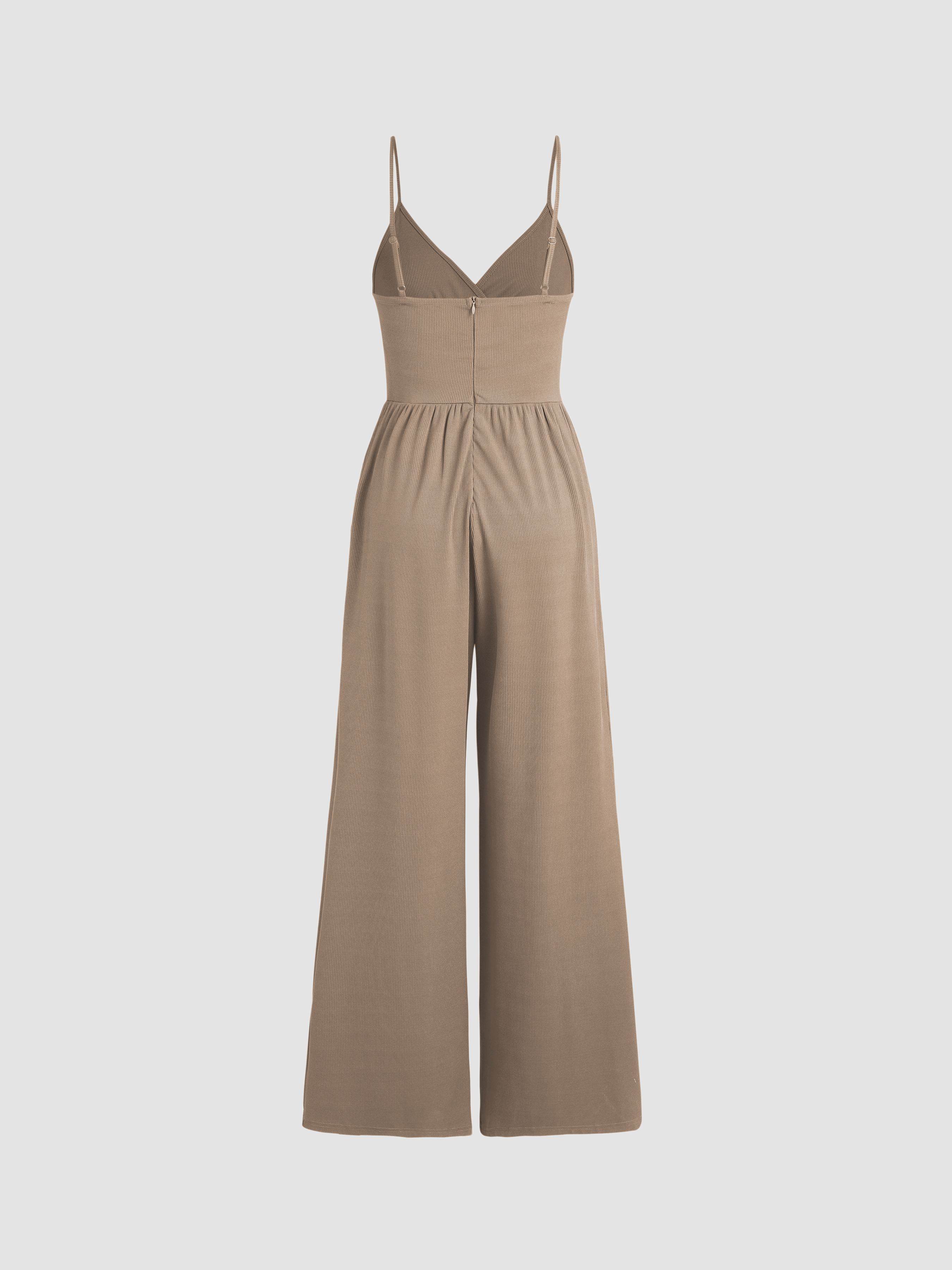 V-neck Cami Wide Leg Jumpsuit