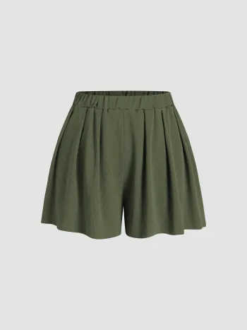 Zug-on-Rüschen-Shorts