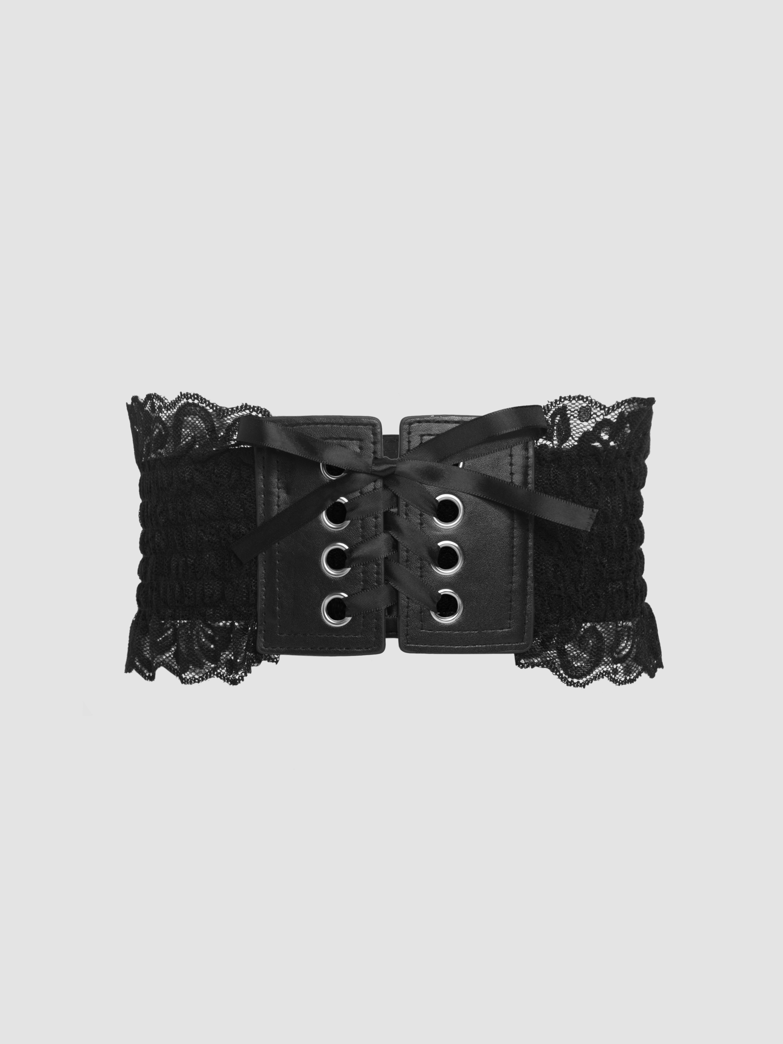 Lace Up Lace Corset Belt For Music Festival/Live House
