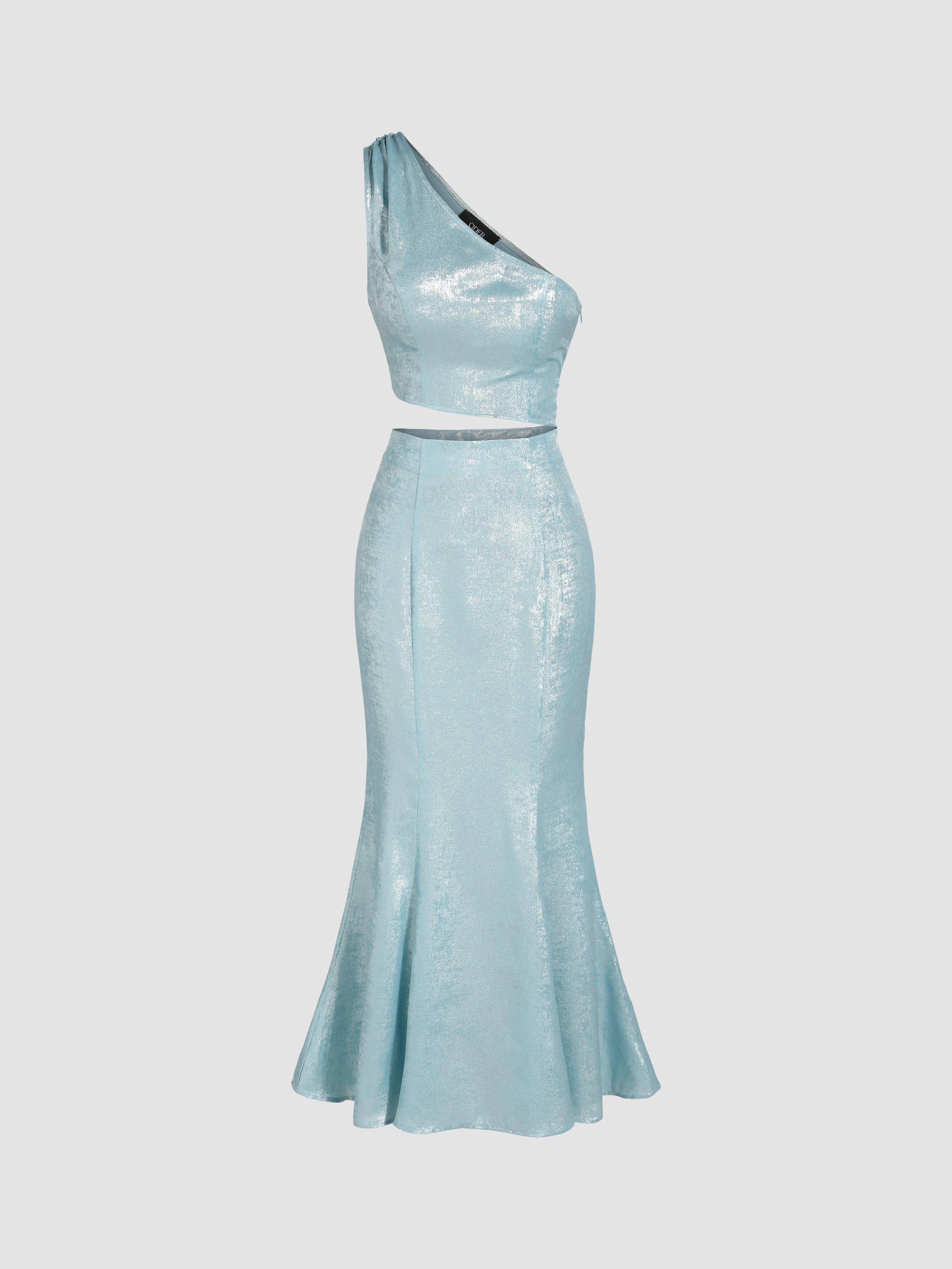 Full-Length Mermaid Skirt Asymmetric Dress main image 0
