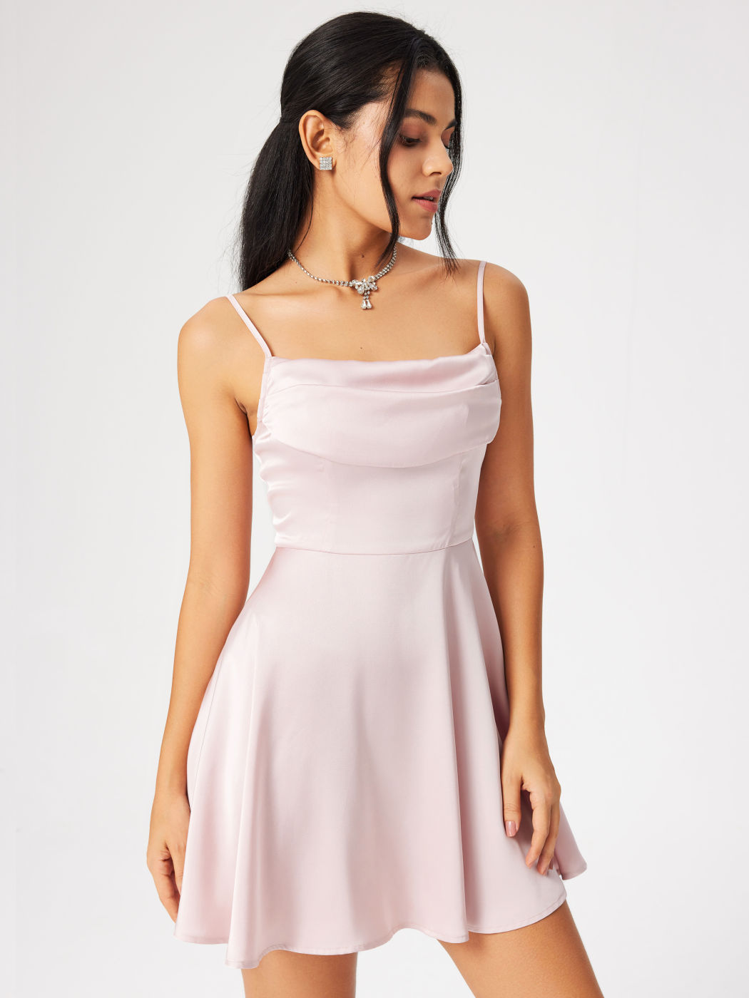 Hoco Dress Homecoming Ruched Ruffle Hem Mini Dress For Date