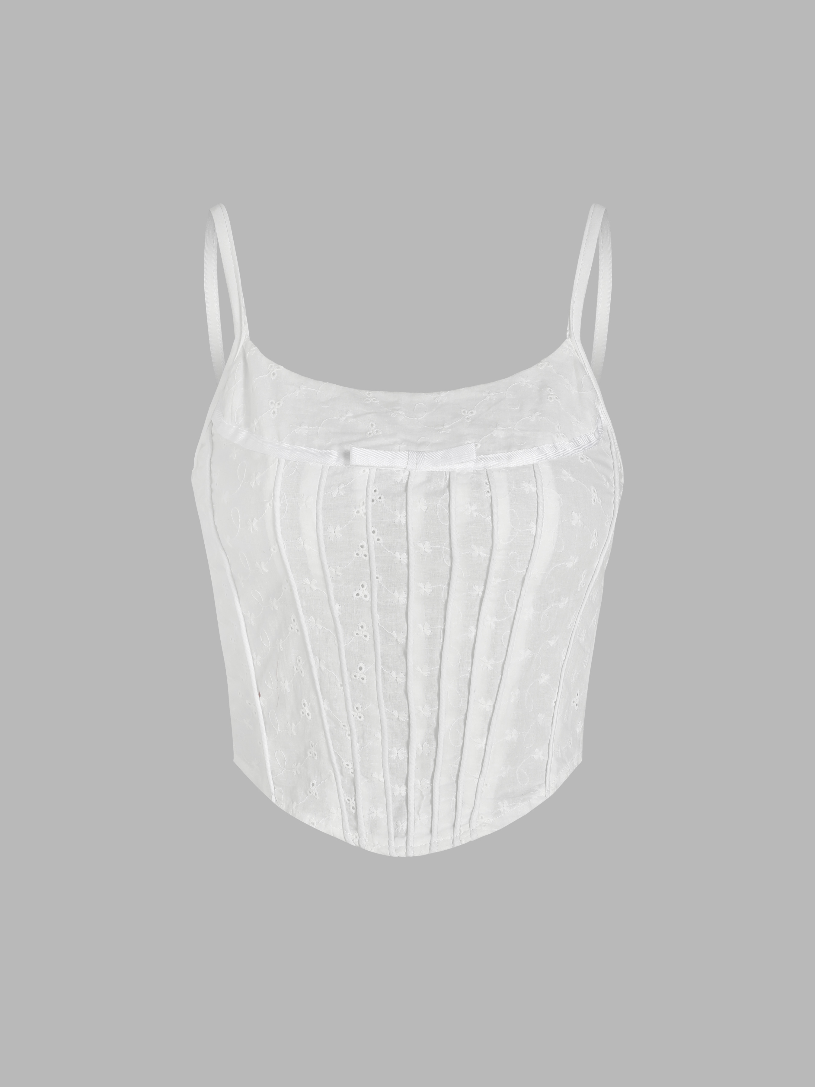 woven-floral-u-neckline-corset-tank-top-for-date-daily-casual