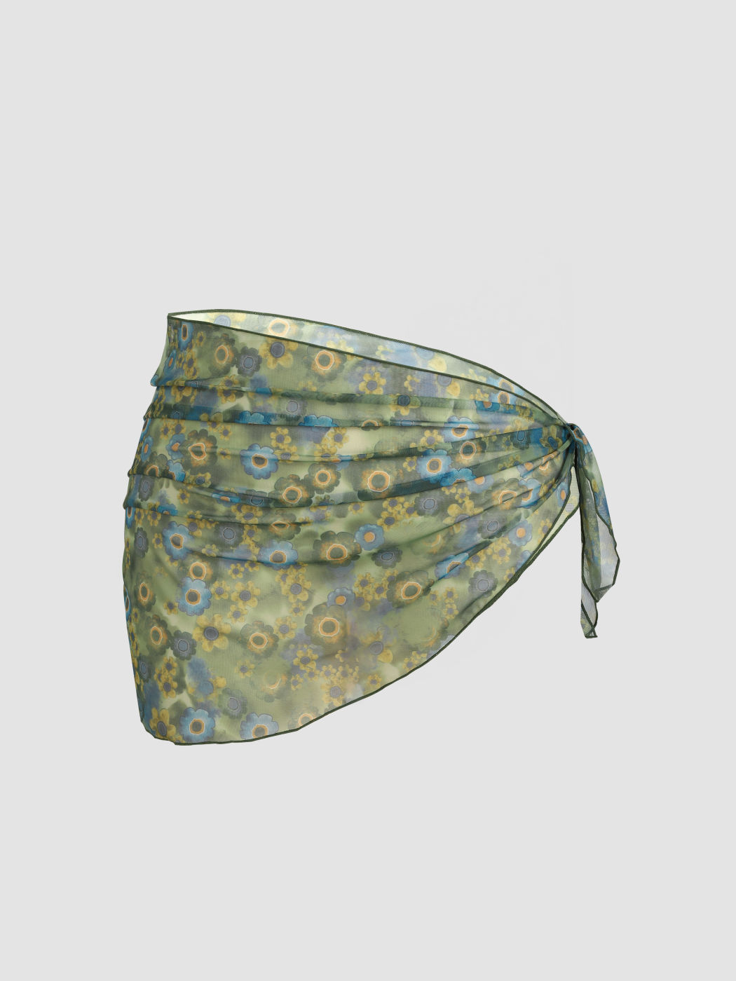 Blumen-Mesh-Sarong Kurve & Plus