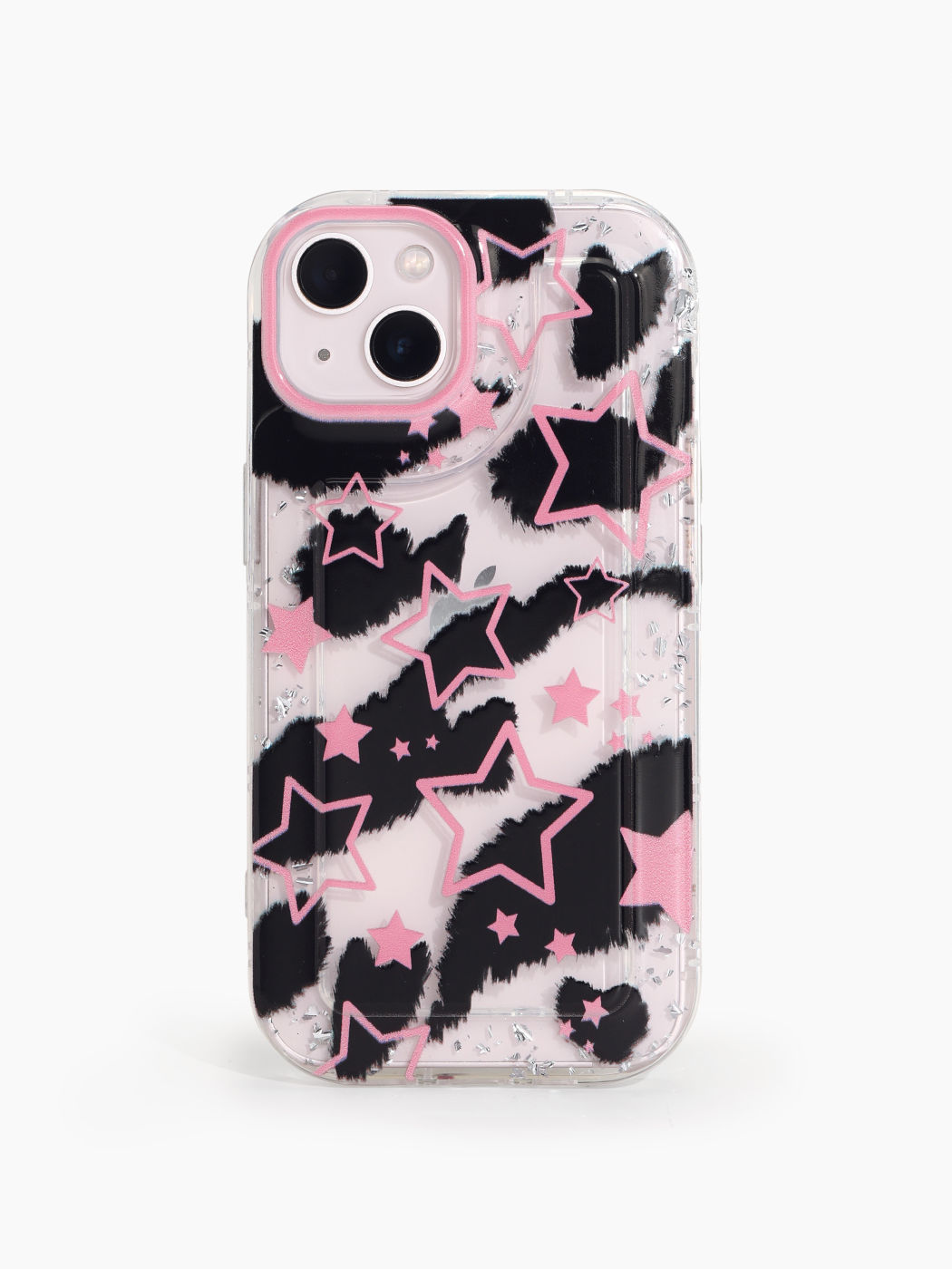 Star & Heart Rhinestone Decor Phone Case