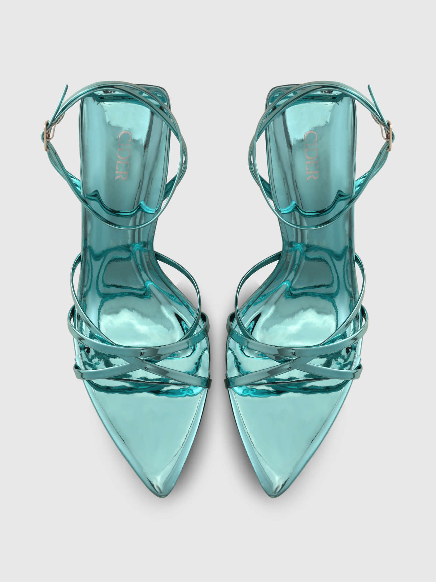 Ankle Strap Open Toe Stiletto Heels