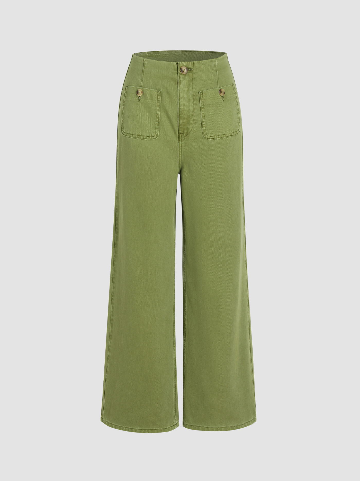 Button Pocket Jeans 