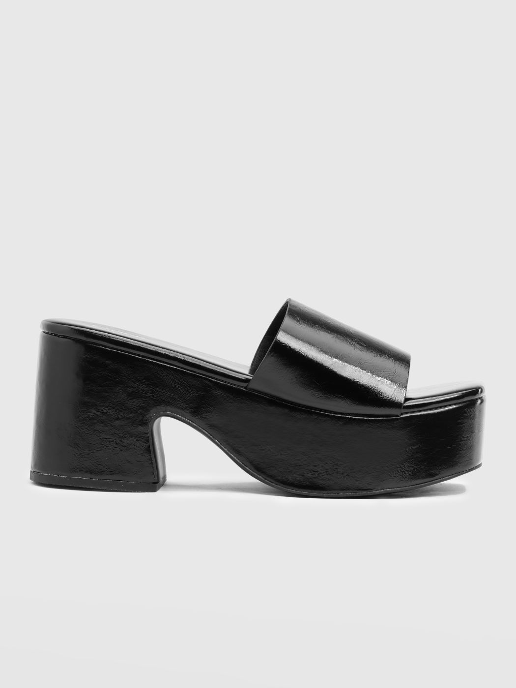 Cow Print Plateausandalen mit Chunky-Absatz