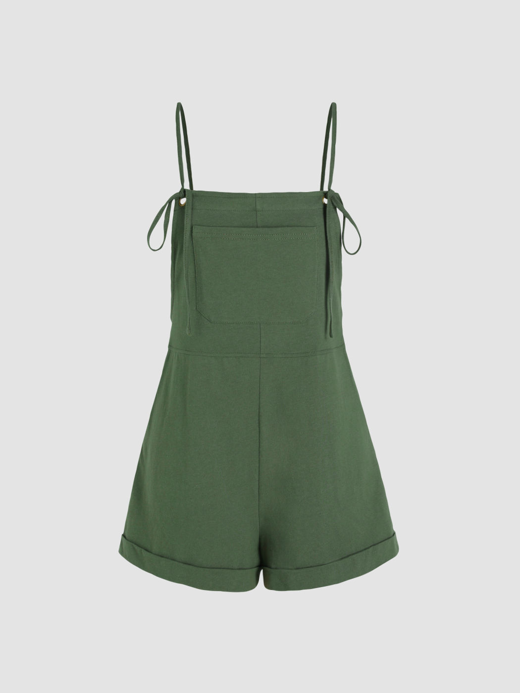  Geknoteter Taschen-Weitbein-Overall