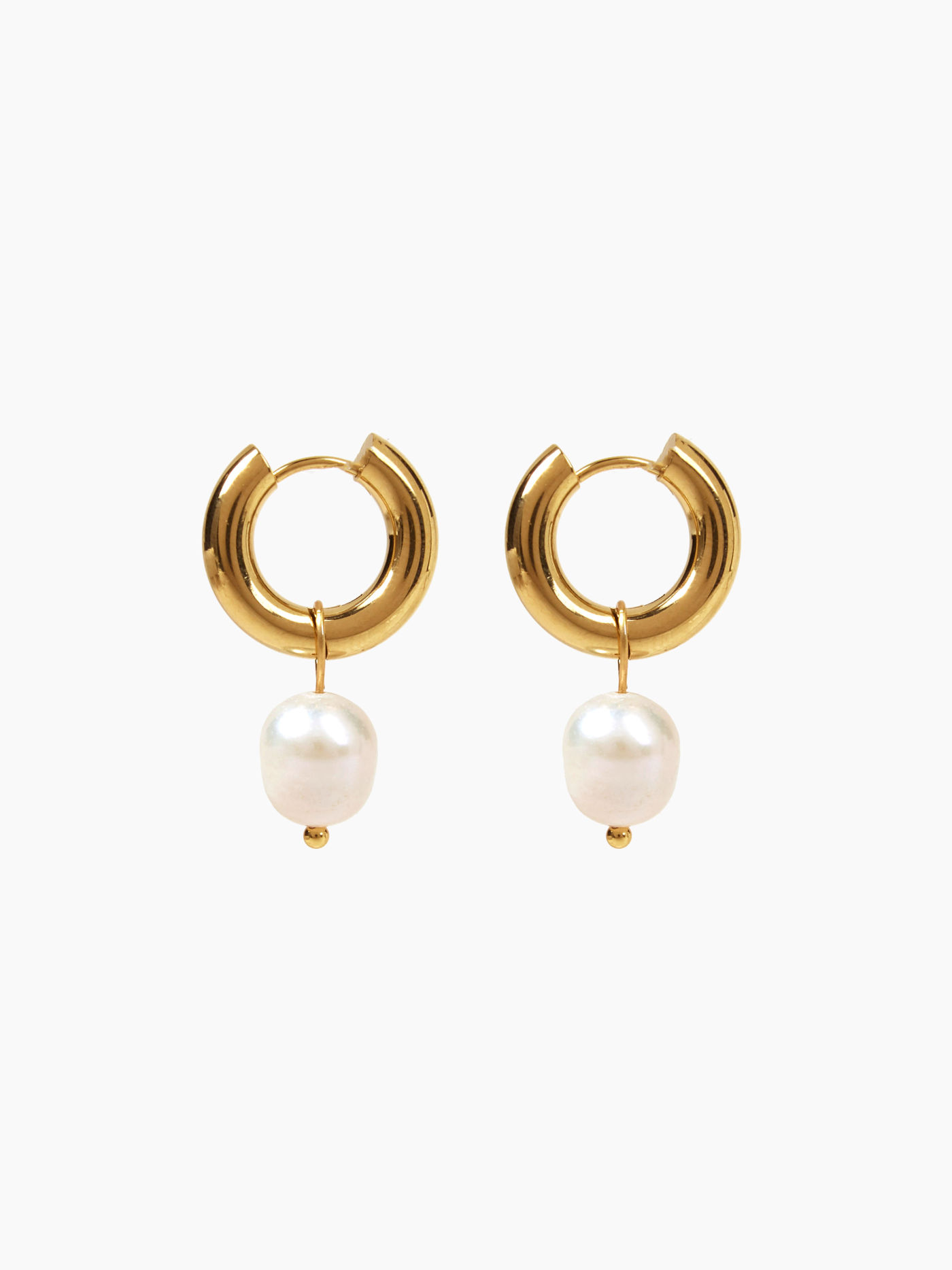Faux Pearl Drop Earrings