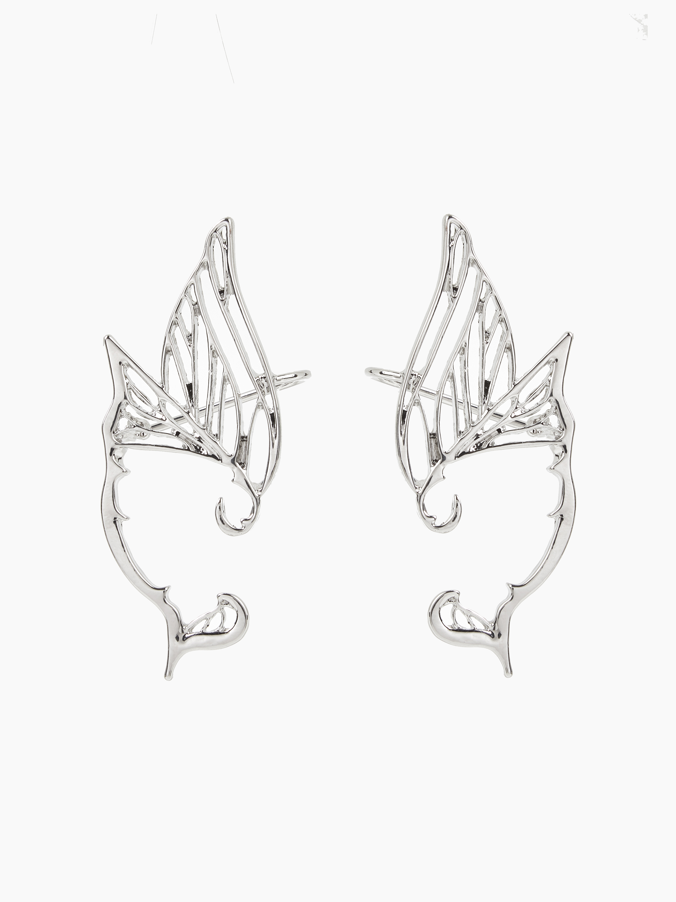 Zinc Alloy Butterfly Ear Cuff For Music Festival/Live House Party/Clubbing