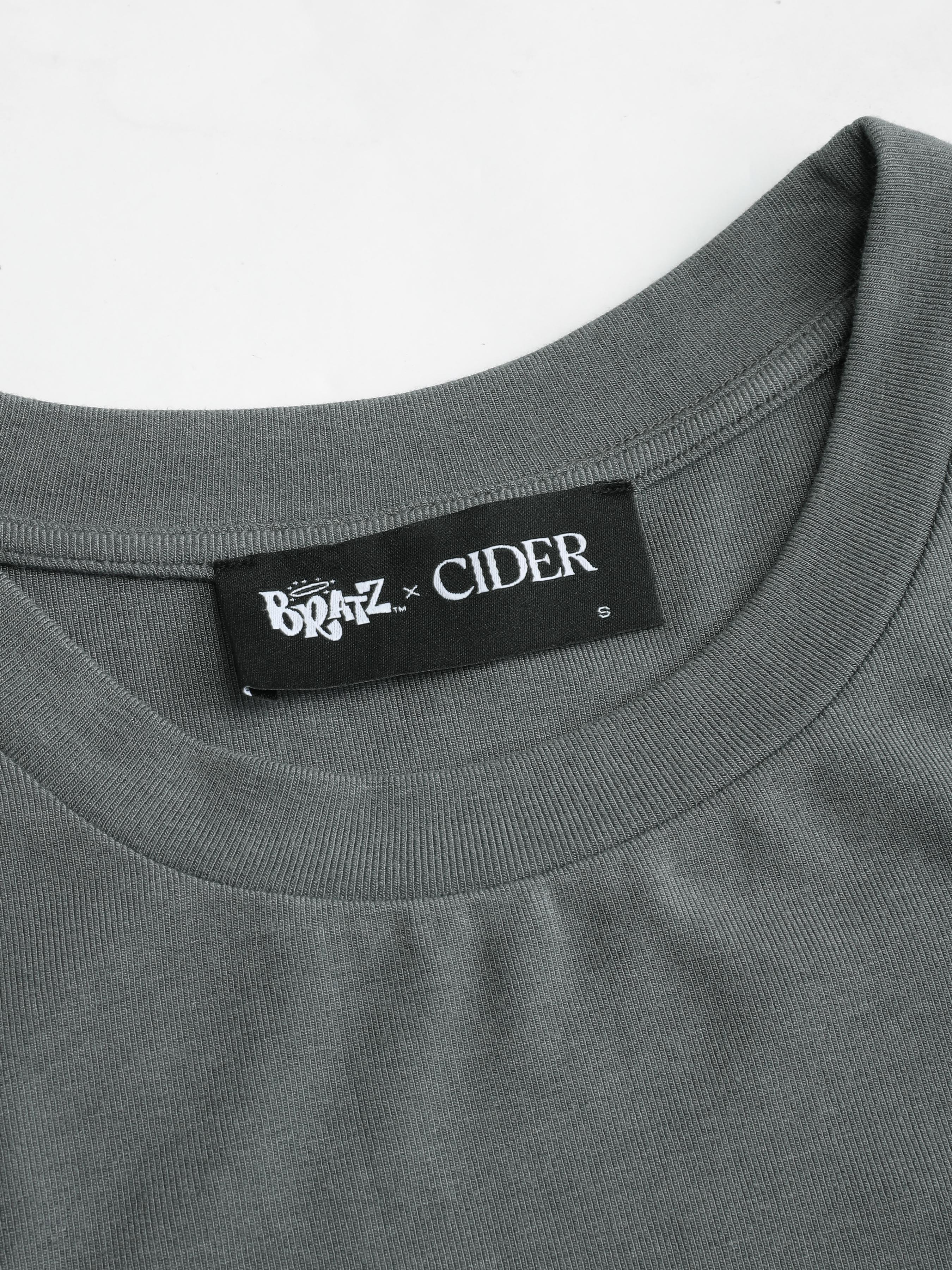 Cider X Bratz Curve Camiseta de Bebé Gráfica a Rayas - Cider