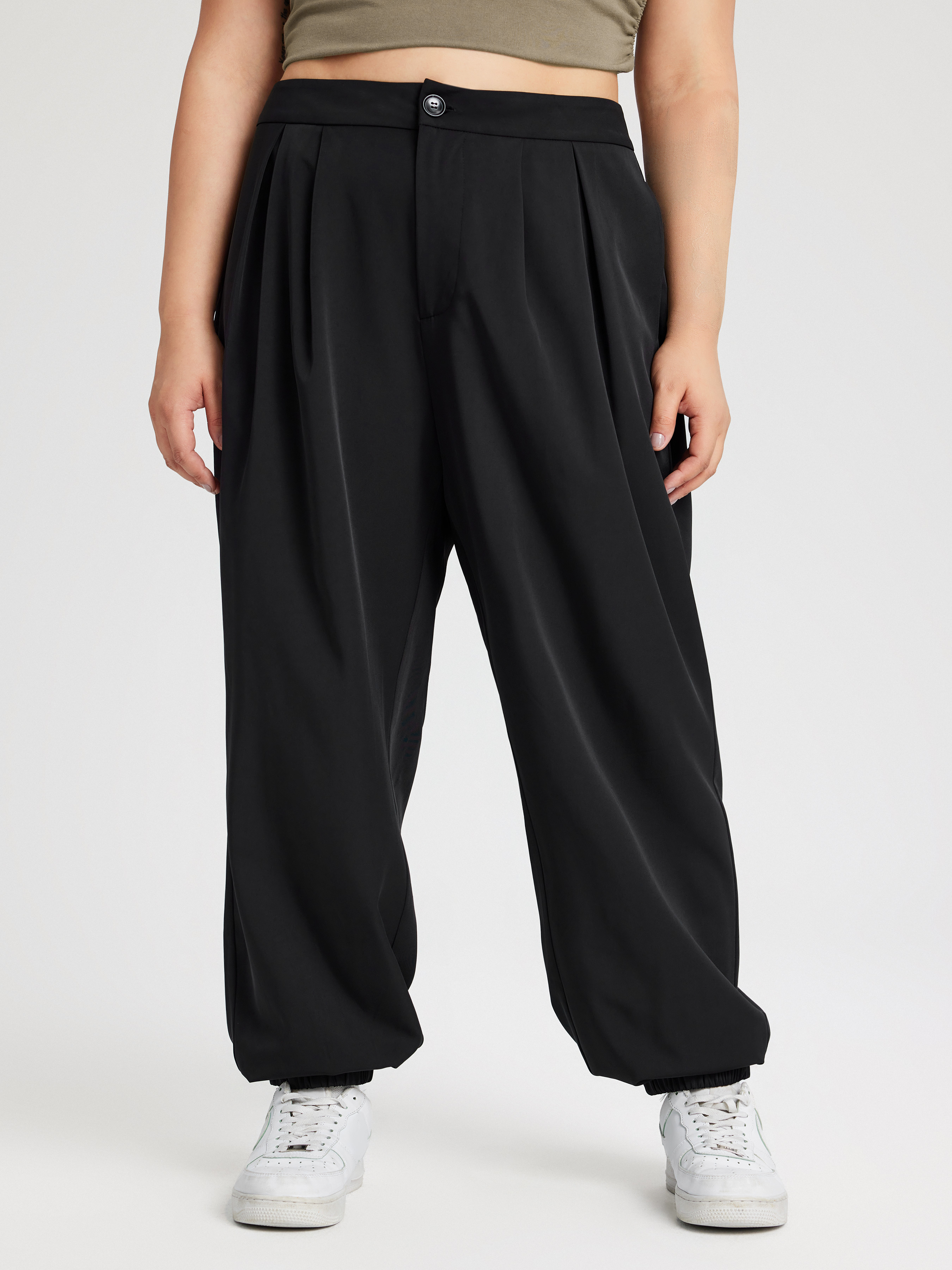 Buy Black Trousers & Pants for Women by Sheczzar Online | Ajio.com