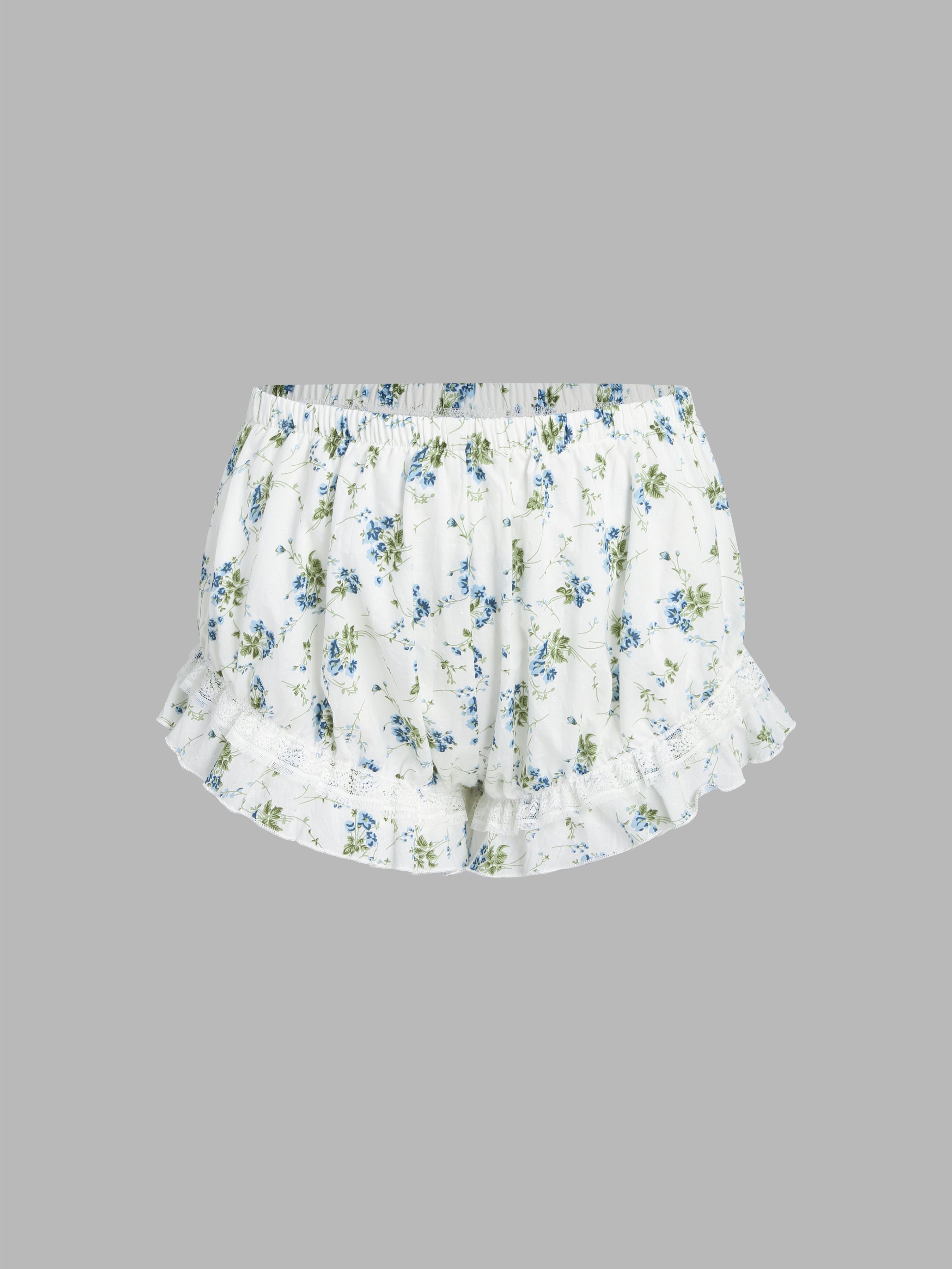 Little Liberty Picnic Ruffle Shorties