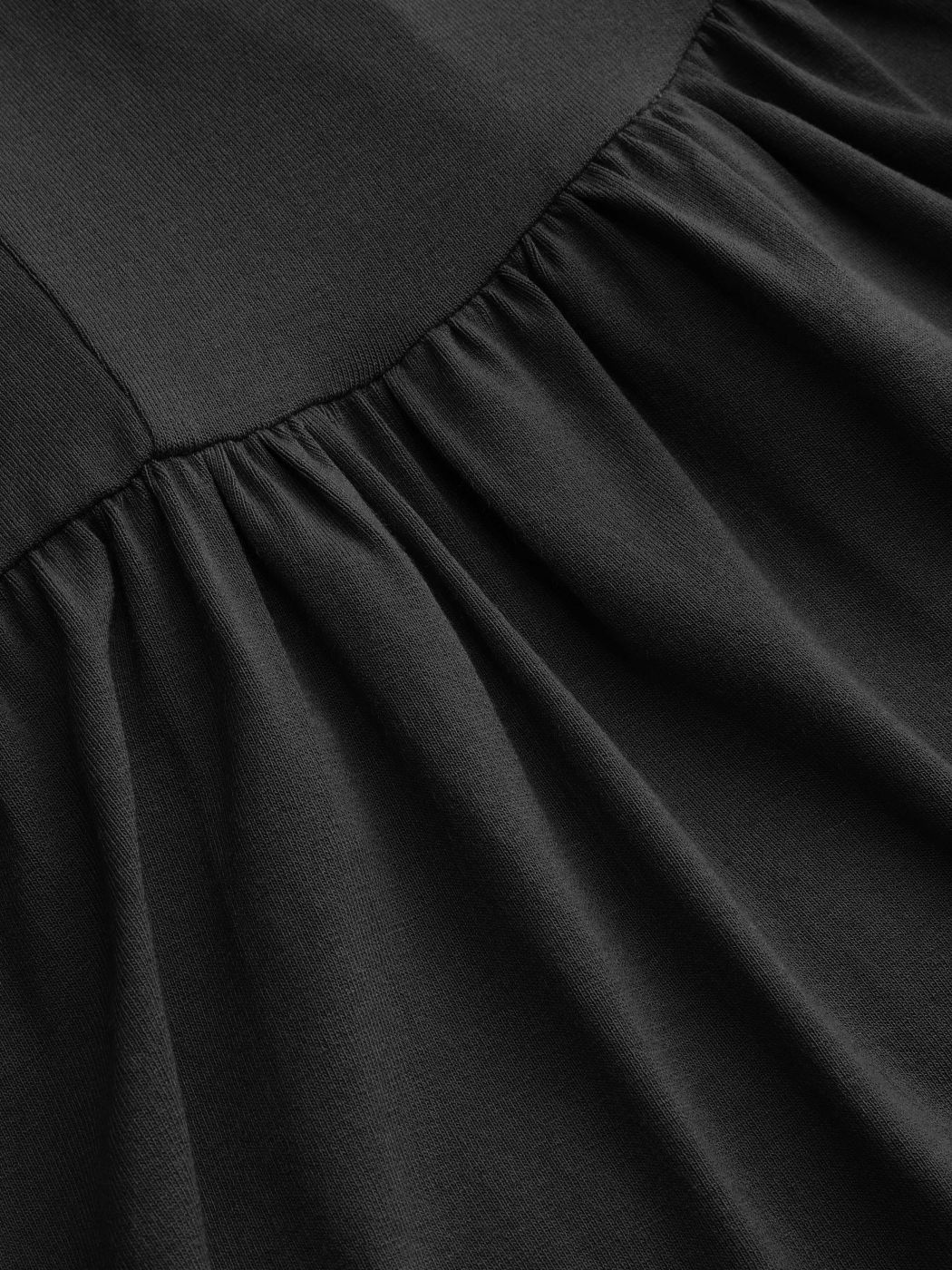 Jersey Ruffle Hem V-neck Crop Top For Daily Casual Vacation