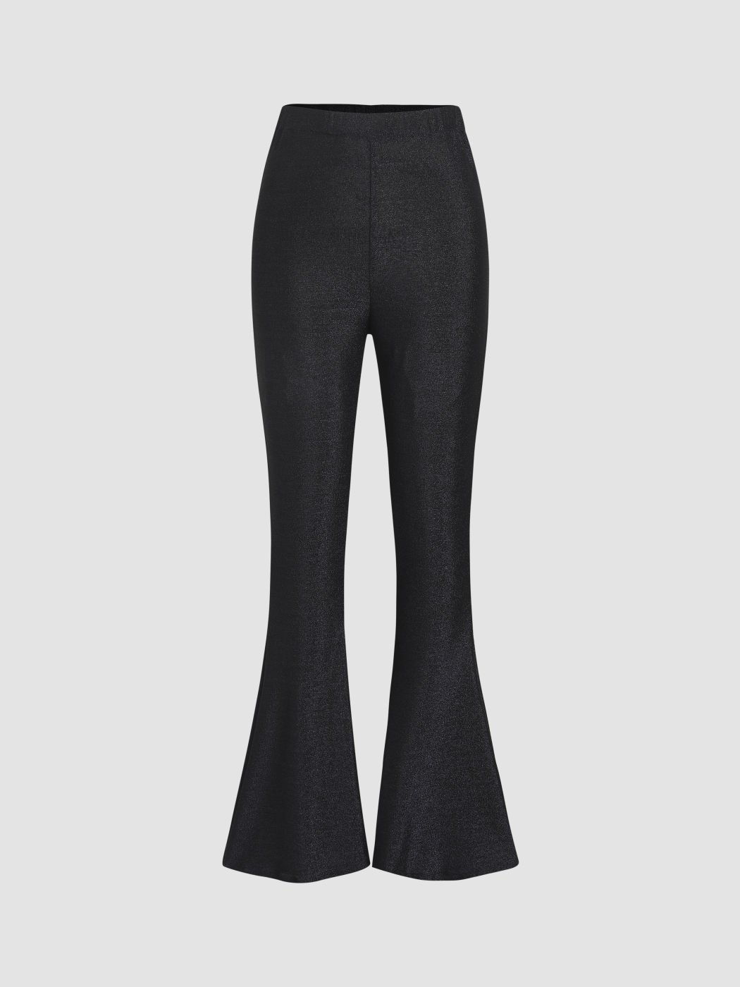  Glitzernde High Waist Schlaghosen