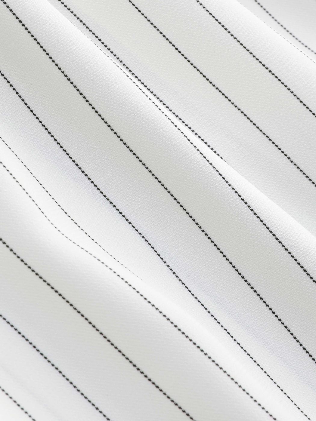  V-Ausschnitt Gestreifte Knopf Oberteile
