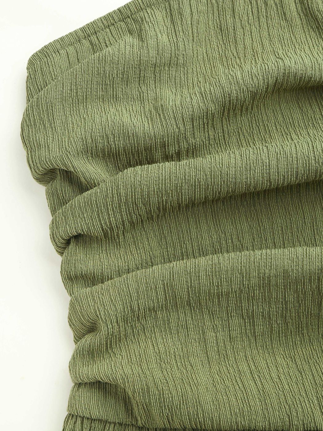 Mono de piernas anchas con tubo y estampado de textura
