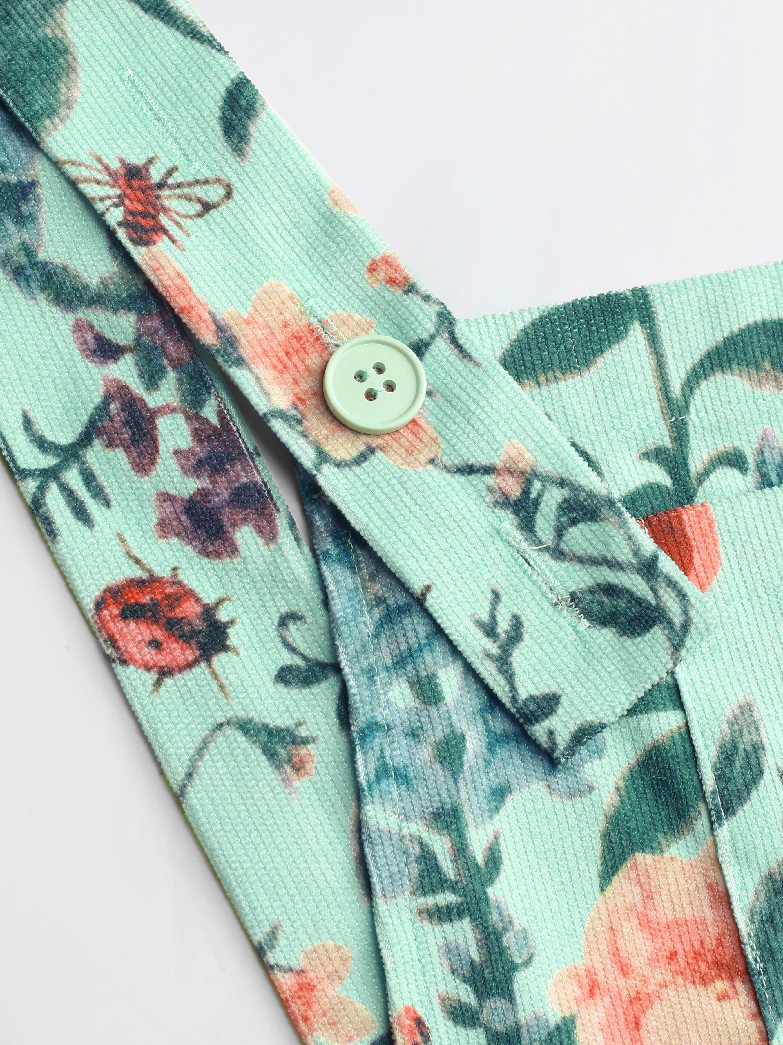 Boho All Over Print Floral Pocket Jumpsuit Curve & Plus - Cider