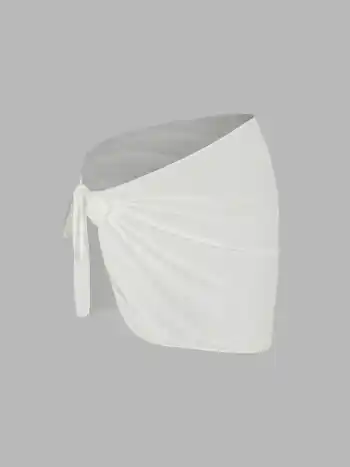  Mesh Solid Sarong